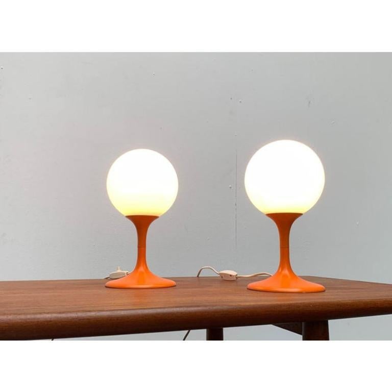 2er-Set Schweizer tischlampen aus der mitte des jahrhunderts von E.R. Nele für Temde, 1960er Jahre (Schweizerisch) im Angebot