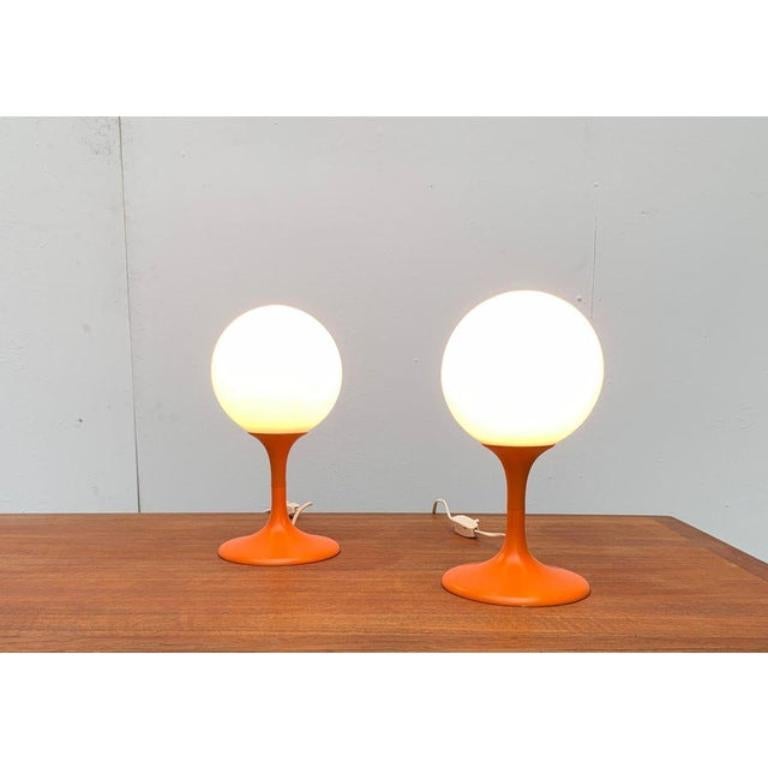 2er-Set Schweizer tischlampen aus der mitte des jahrhunderts von E.R. Nele für Temde, 1960er Jahre (20. Jahrhundert) im Angebot