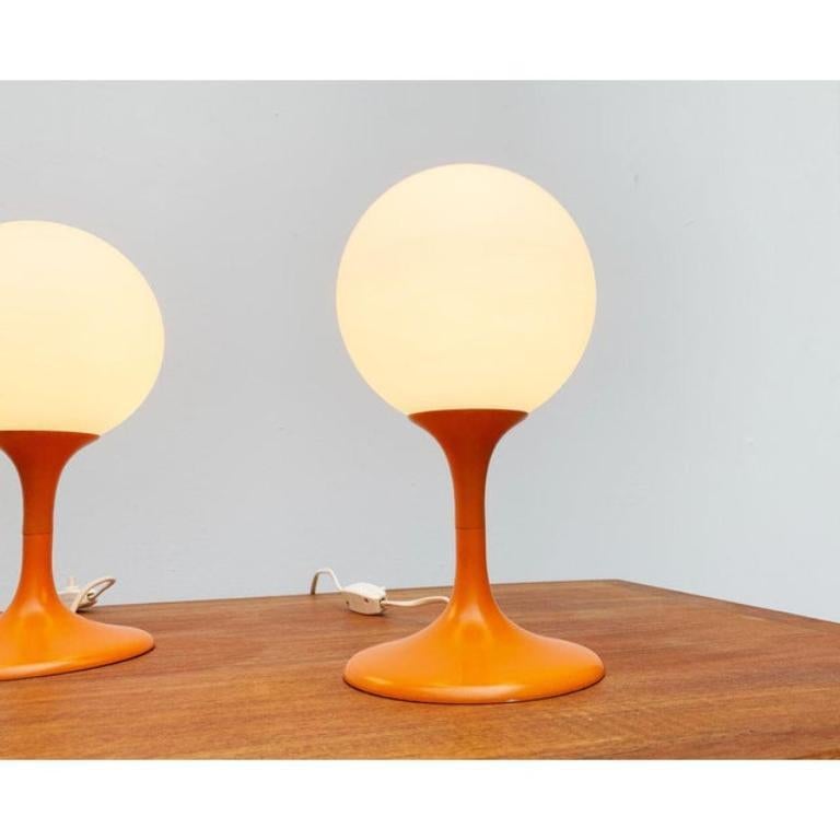 2er-Set Schweizer tischlampen aus der mitte des jahrhunderts von E.R. Nele für Temde, 1960er Jahre im Angebot 2
