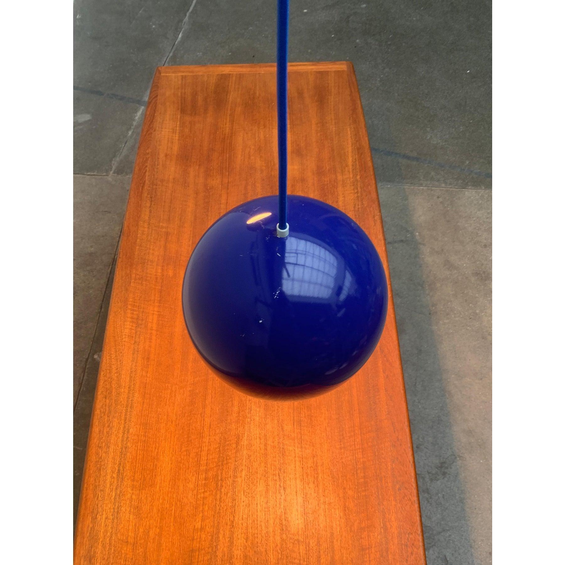 Set of 2 Mid-Century Topan Pendant Lamps by Verner Panton for Louis, 1970s For Sale 5