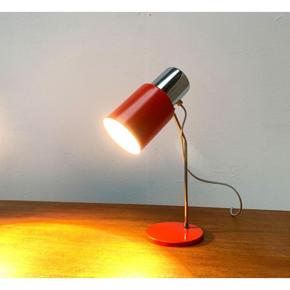 Satz von 2 minimalistischen Tischlampen aus der Mitte des Jahrhunderts Typ 1636 von Josef Hurka, 1960er Jahre (20. Jahrhundert) im Angebot