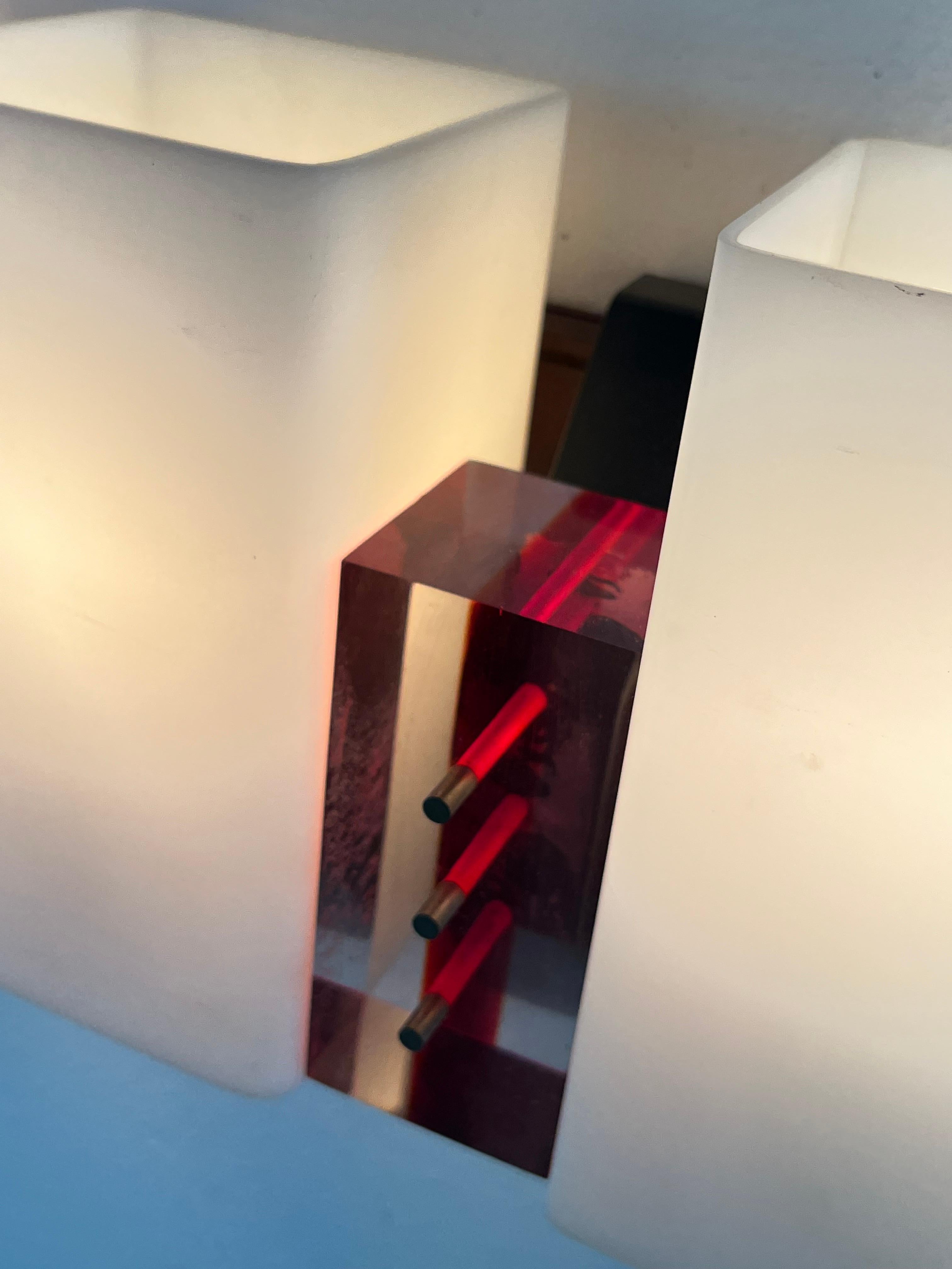 Set di 2 lampade da parete di metà secolo attribuite ad Angelo Brotto per Esperia, anni '60 in vendita 7