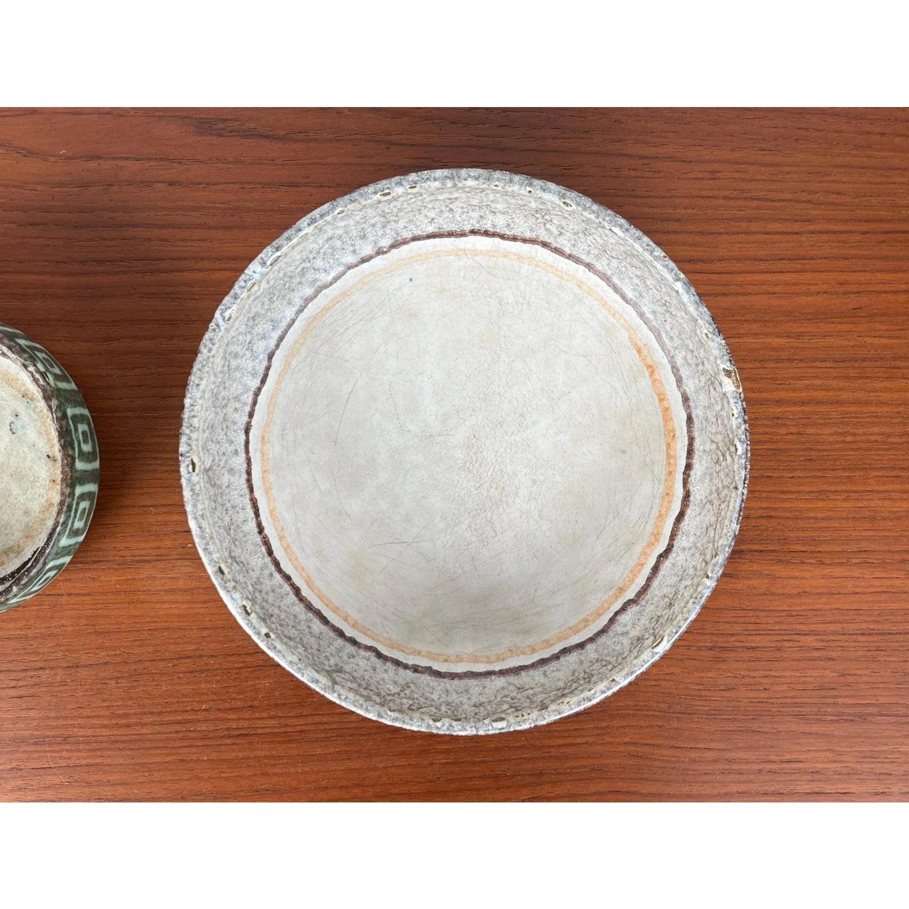 Set of 2 Mid-Century West German Pottery WGP Bowls, 1960s For Sale 4