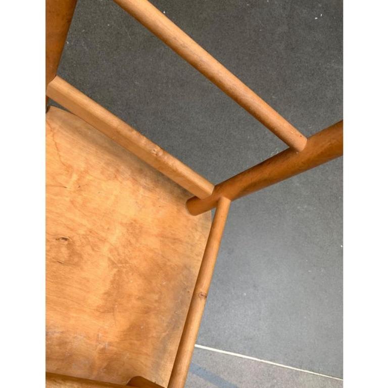 Set di 2 sedie in legno di metà secolo, anni '60 in vendita 4