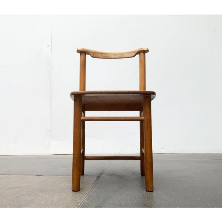 Set di 2 sedie in legno di metà secolo, anni '60 in vendita 6