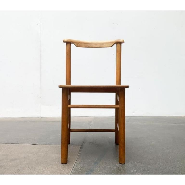 Mid-Century moderno Set di 2 sedie in legno di metà secolo, anni '60 in vendita