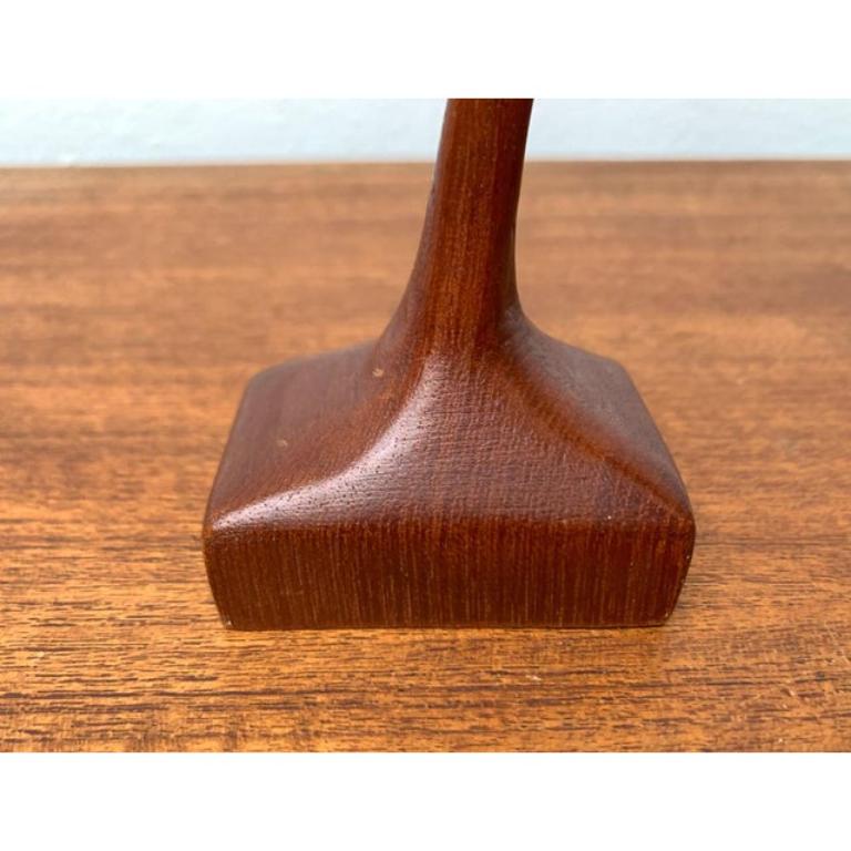 Set di 2 uccelli in legno di teak di metà secolo, anni '60 in vendita 3