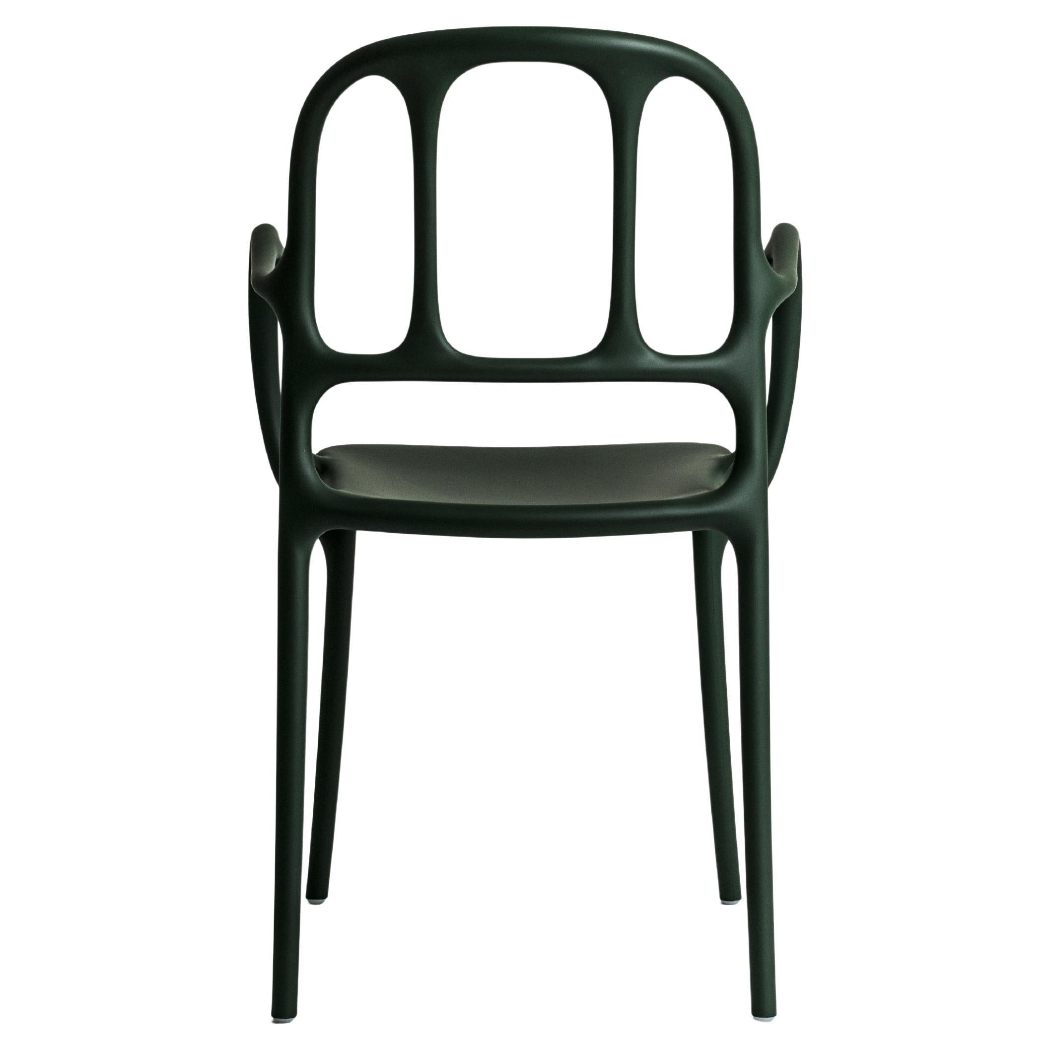 Contemporary Set of  2 Mila' Chair in Black by Jaime Hayon for MAGIS For Sale