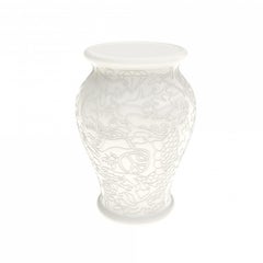 In Stock in Los Angeles, Set of 2 Ming White Stool / Side Tables by Studio Job