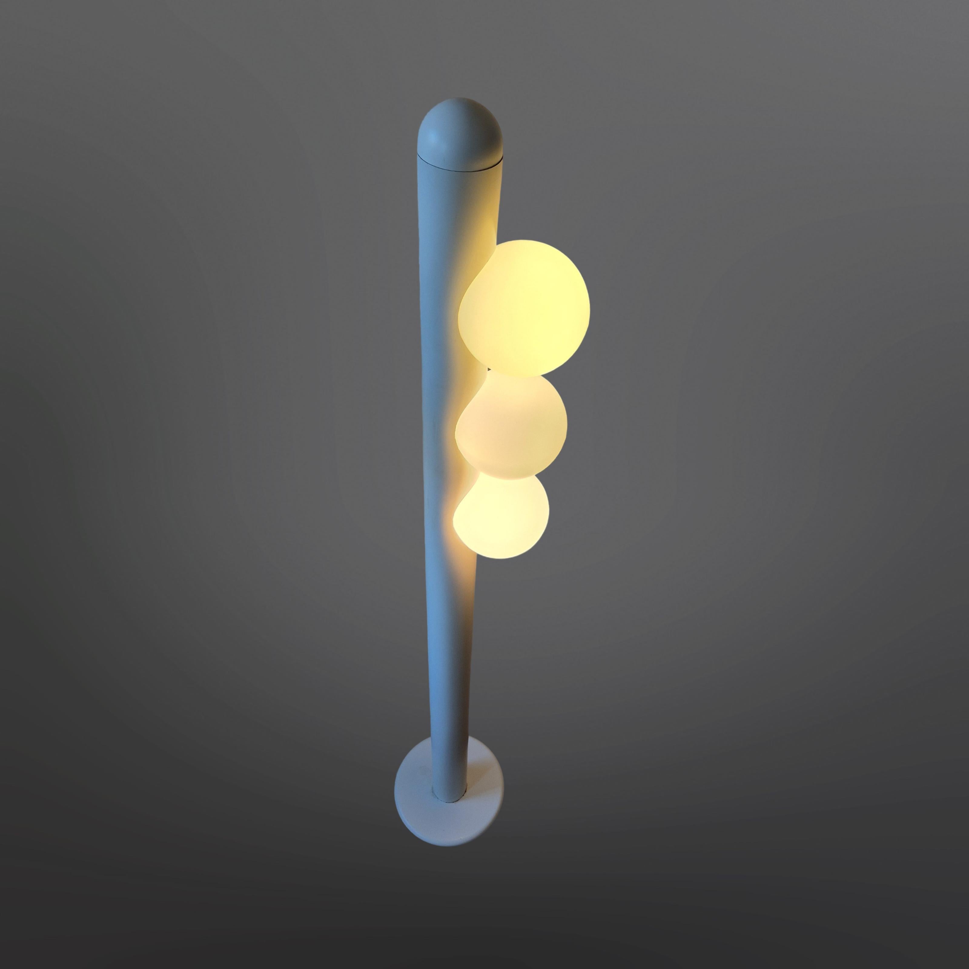 Set of 2 minimalist space age lamps, Netherlands 1970s For Sale 5