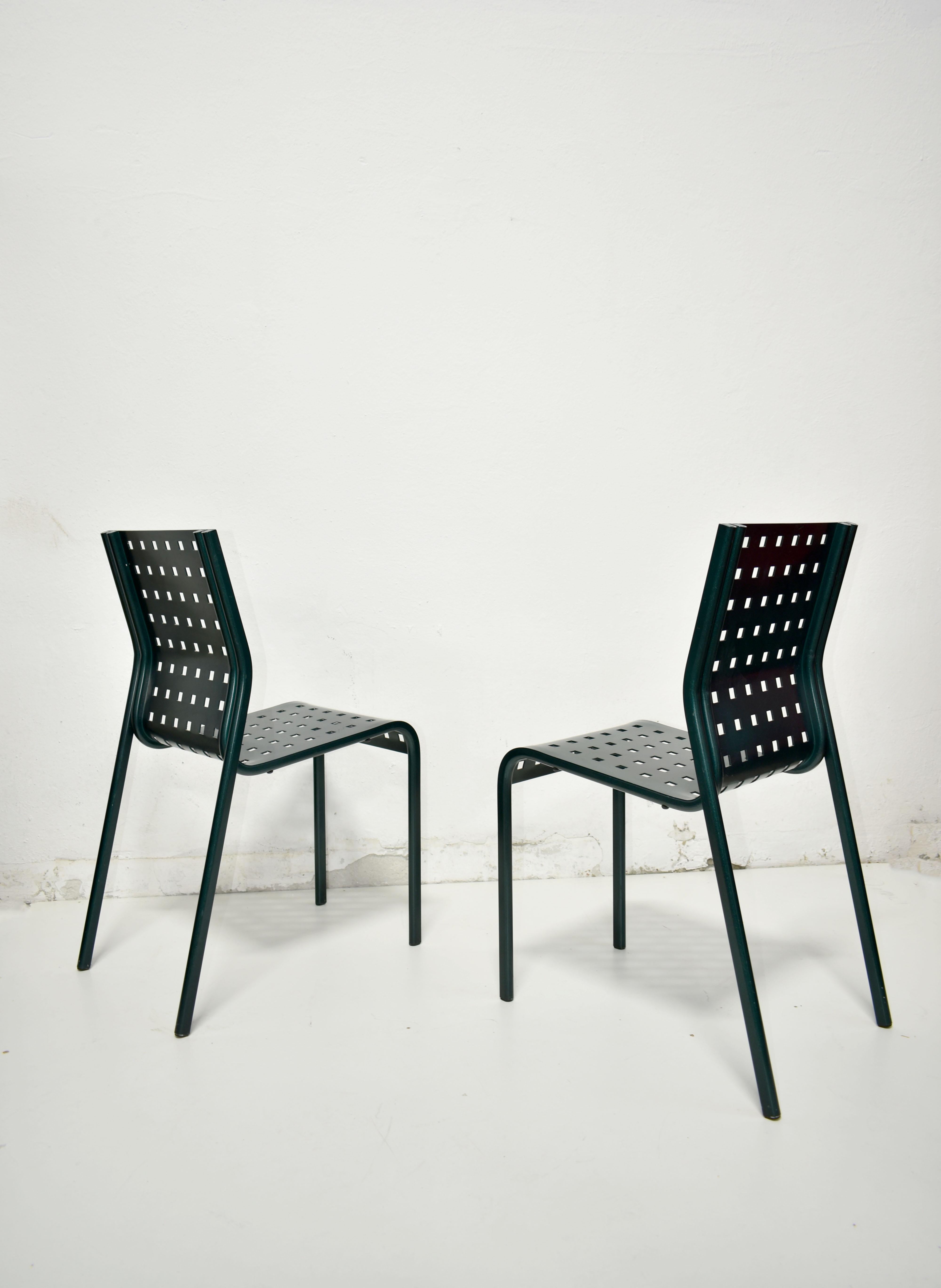 Set of 2 Mirandolina Chairs Designed by Pietro Arosio for Zanotta, Italy, 1993 4
