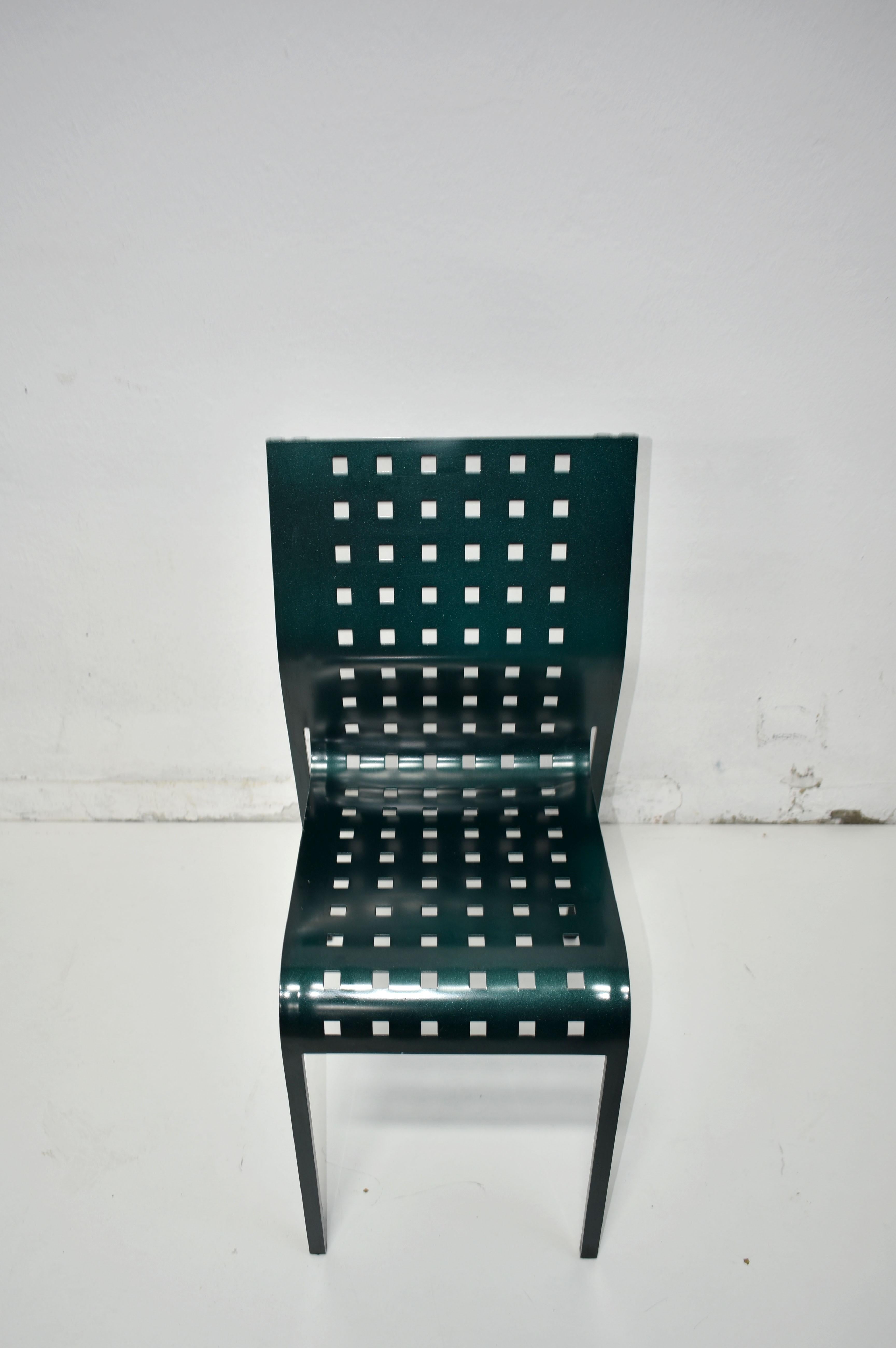 Italian Set of 2 Mirandolina Chairs Designed by Pietro Arosio for Zanotta, Italy, 1993
