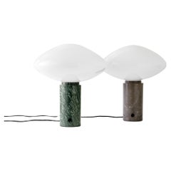 Lot de 2 lampes de table Mist AP17, Guatemala Verde/Grigio Caldo pour &Tradition