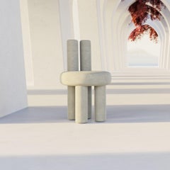 Set of 2 Misty Beige Salvador Chairs by Nelson Araujo