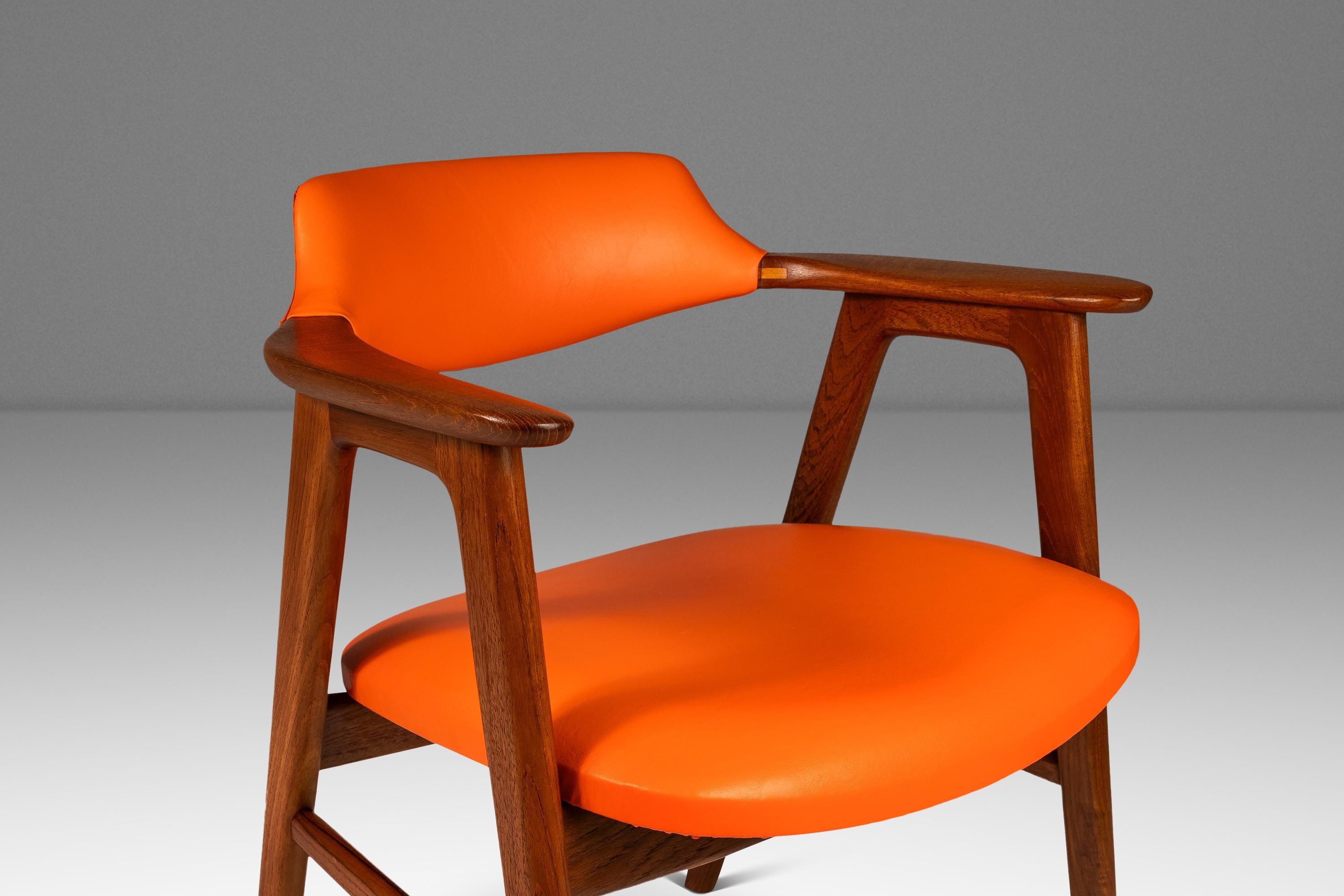 Set of 2 Model 42 Arm Chairs, Erik Kirkegaard, Høng Stolefabrik, Denmark, 1950's 3