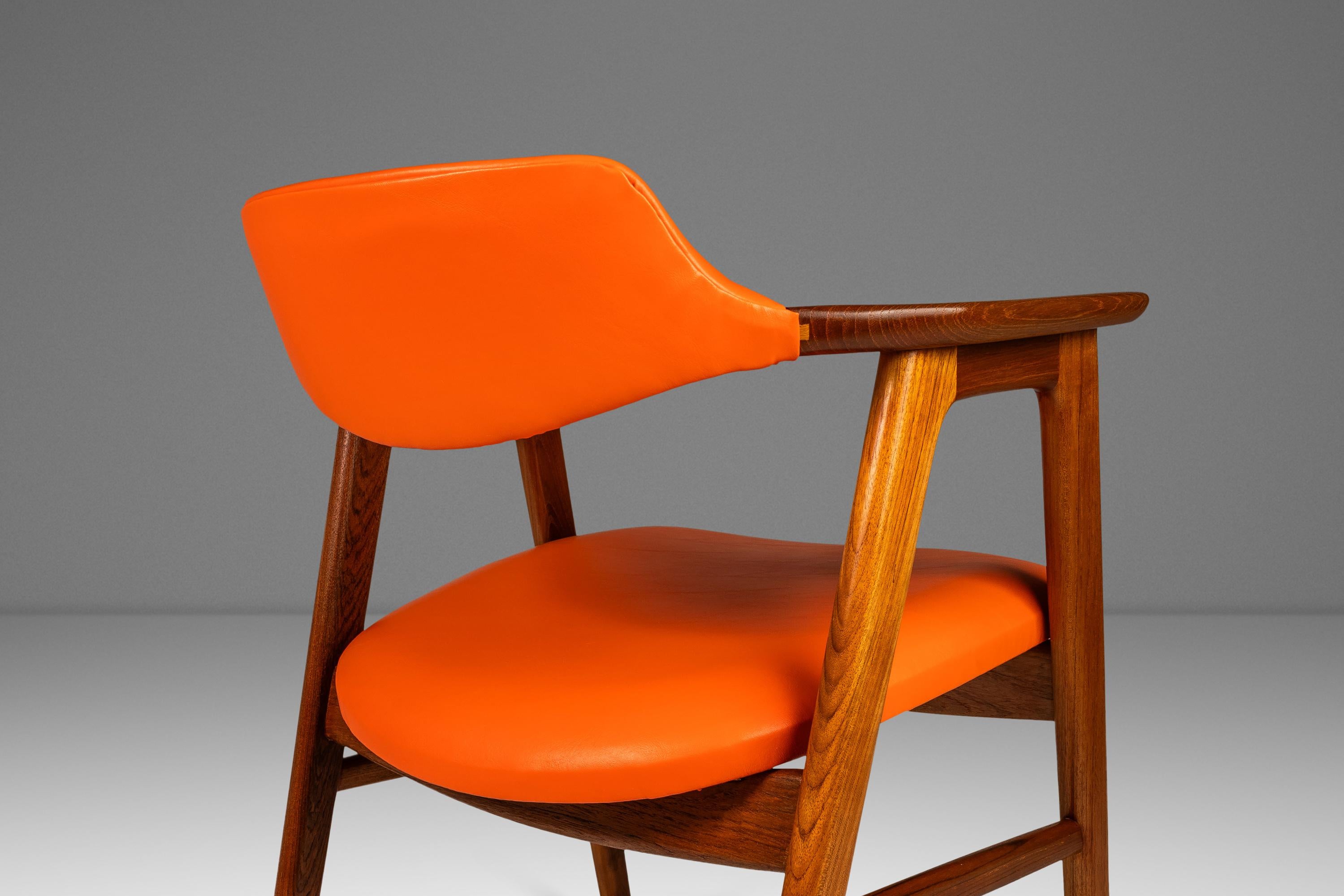 Set of 2 Model 42 Arm Chairs, Erik Kirkegaard, Høng Stolefabrik, Denmark, 1950's 4