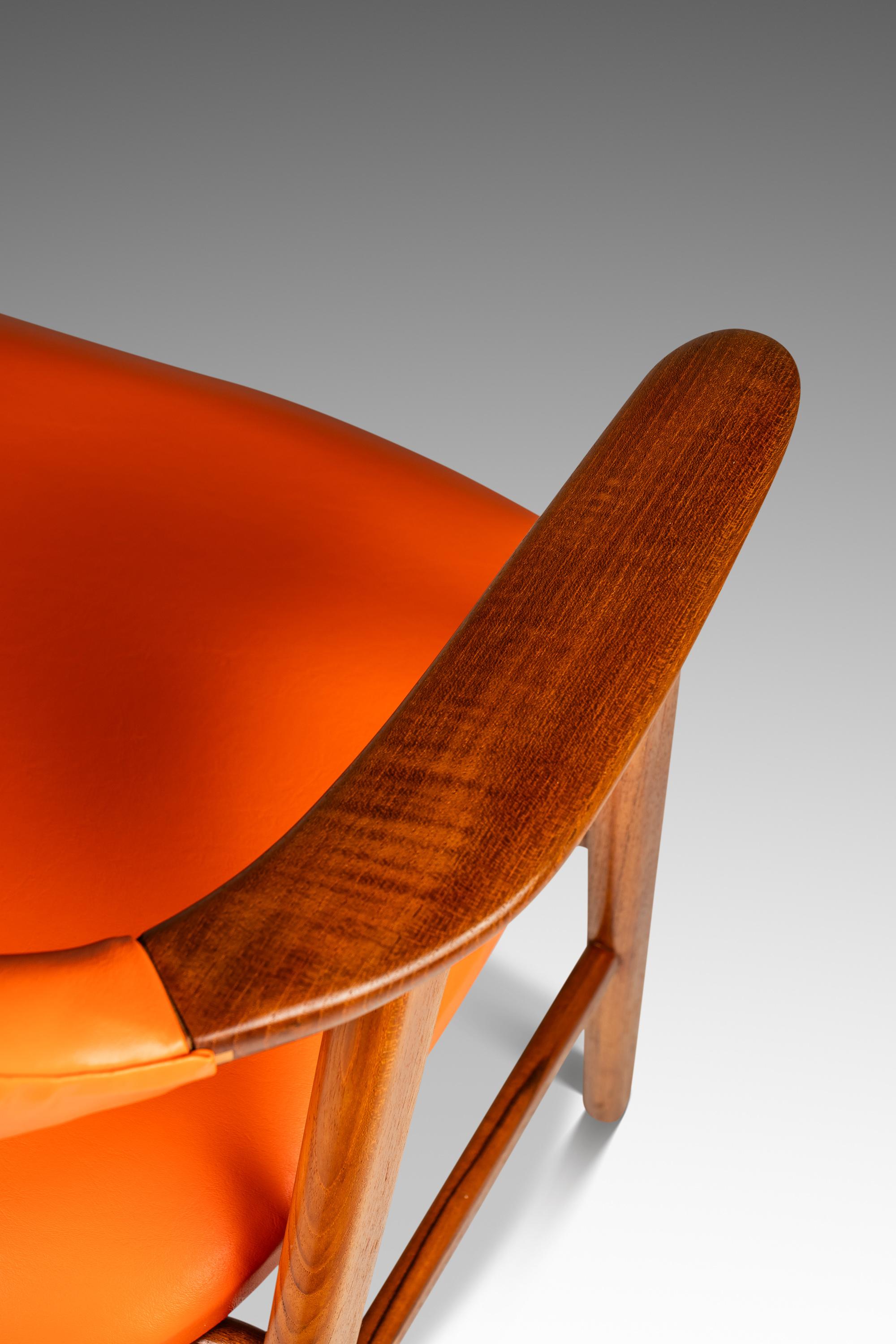 Set of 2 Model 42 Arm Chairs, Erik Kirkegaard, Høng Stolefabrik, Denmark, 1950's 9