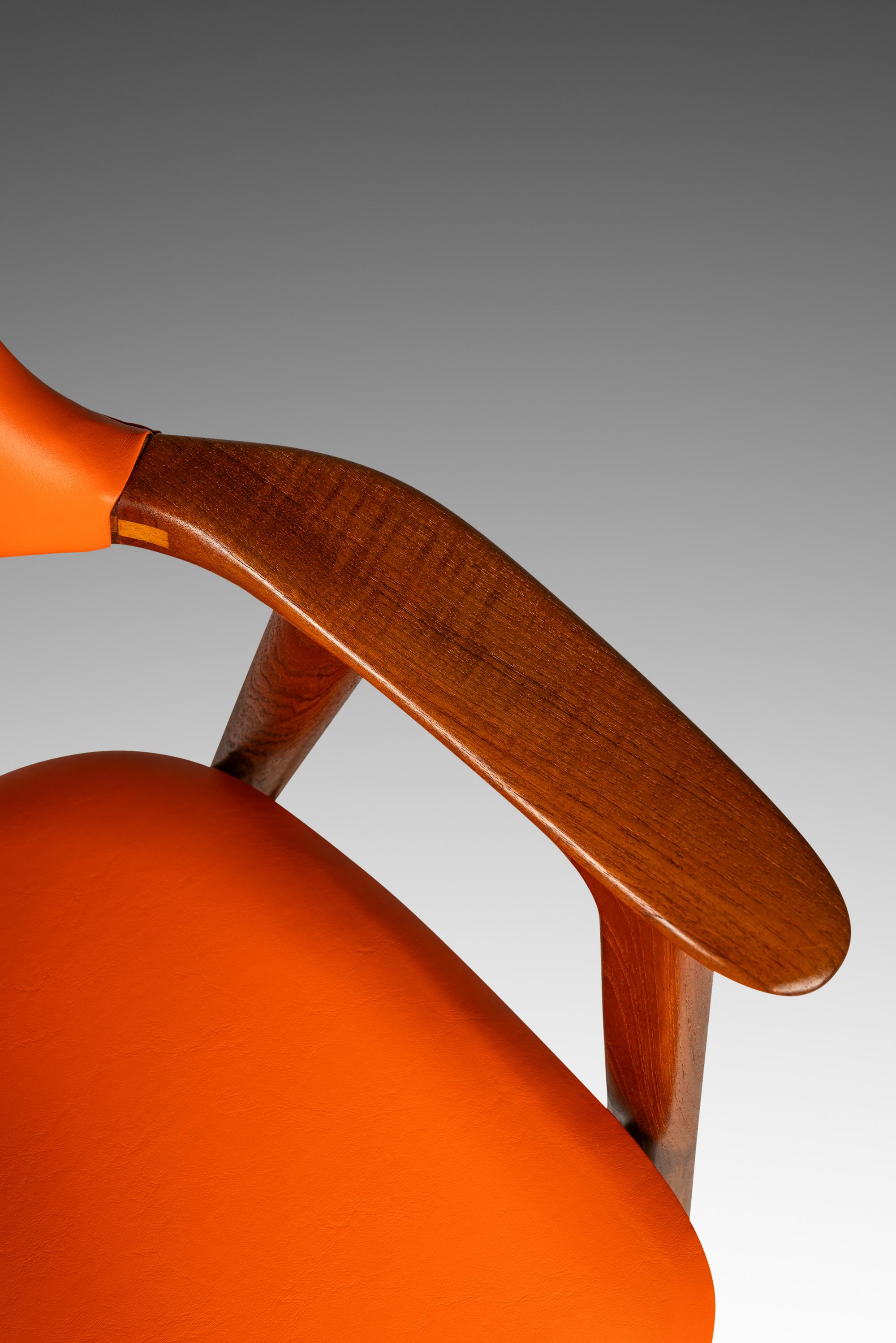 Set of 2 Model 42 Arm Chairs, Erik Kirkegaard, Høng Stolefabrik, Denmark, 1950's 13