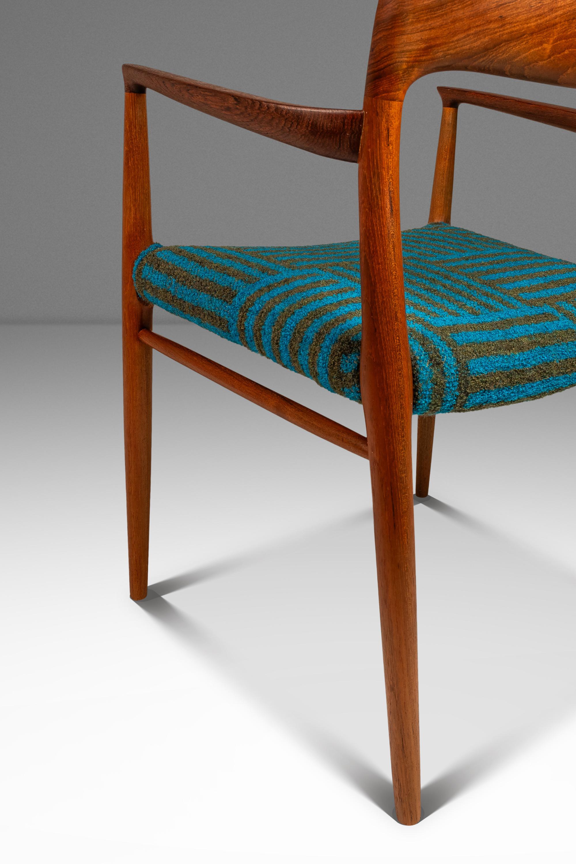 Ensemble de 2 chaises modèle #75, Niels Møller, JL Møllers Møbelfabrik, Danemark, années 1960 en vente 6
