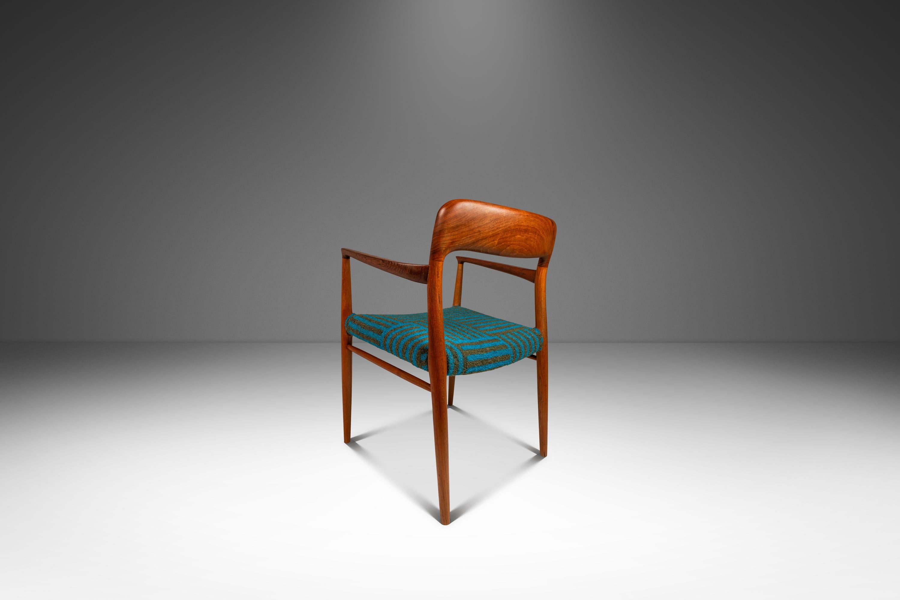 Danois Ensemble de 2 chaises modèle #75, Niels Møller, JL Møllers Møbelfabrik, Danemark, années 1960 en vente
