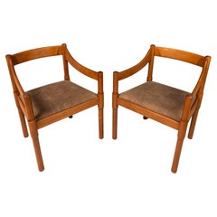 Set di 2 sedie Modello 892 di Vico Magistretti per Cassina, Italia, anni '60 ca.
