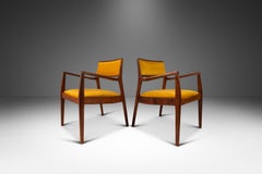 Set of 2 Model C140 "Playboy" Chairs Jens Risom, Jens Risom Design, USA, 1960's