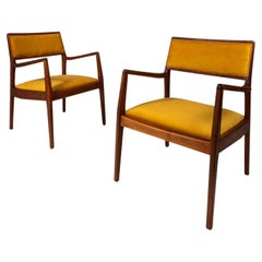 Set of 2 Model C140 "Playboy" Chairs Jens Risom, Jens Risom Design, USA, 1960's