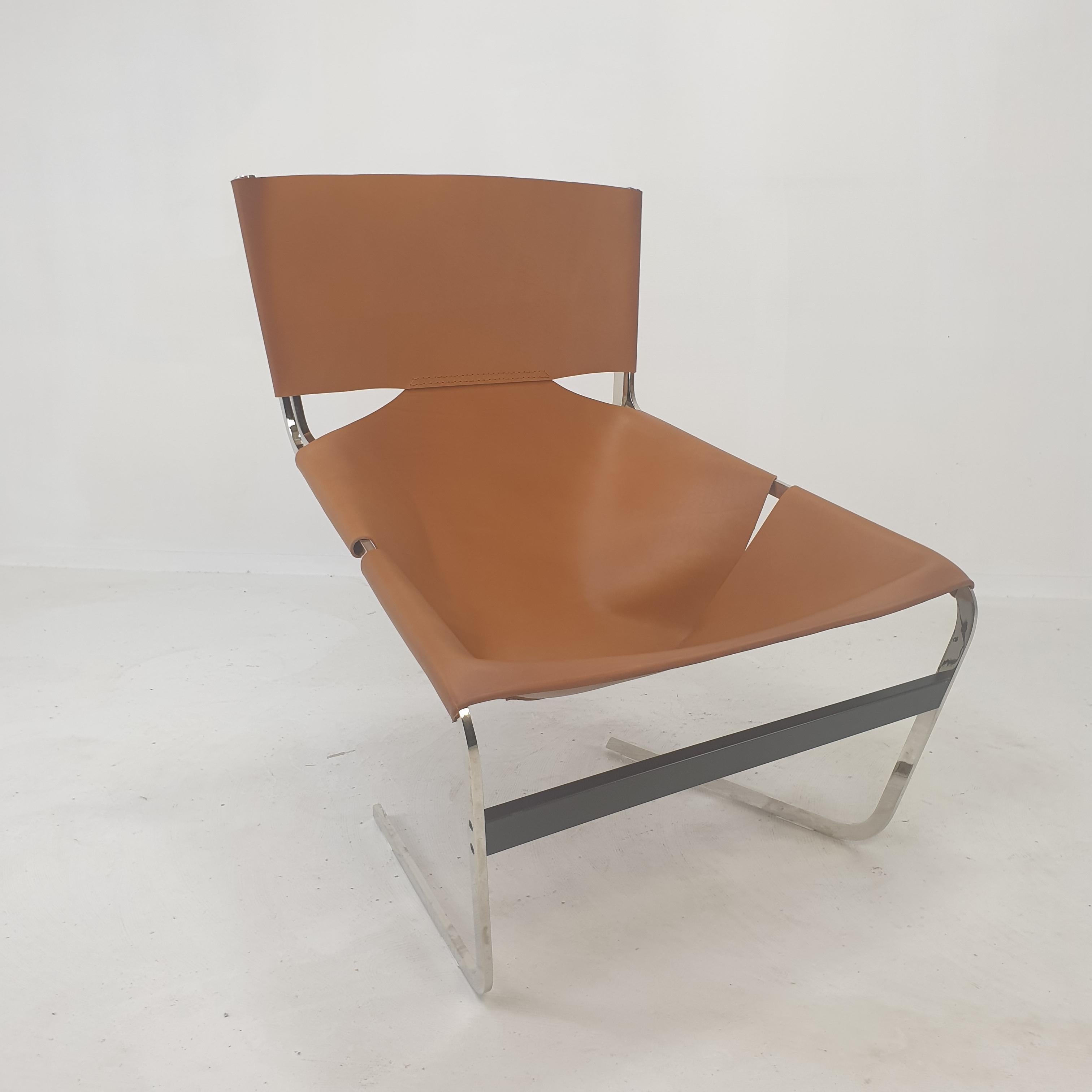 Ensemble de 2 chaises longues modèle F444 de Pierre Paulin pour Artifort, années 1960 en vente 3