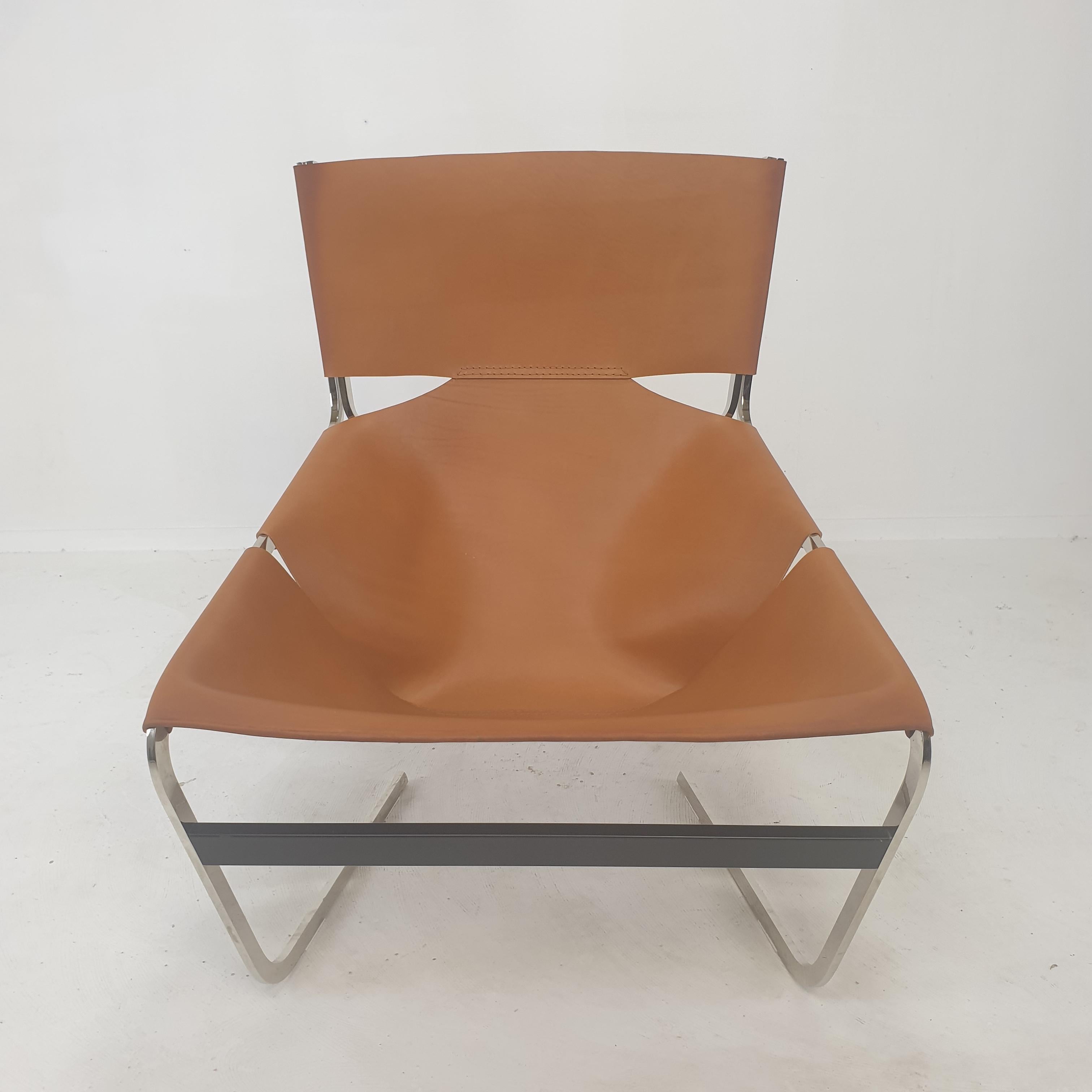 Ensemble de 2 chaises longues modèle F444 de Pierre Paulin pour Artifort, années 1960 en vente 4