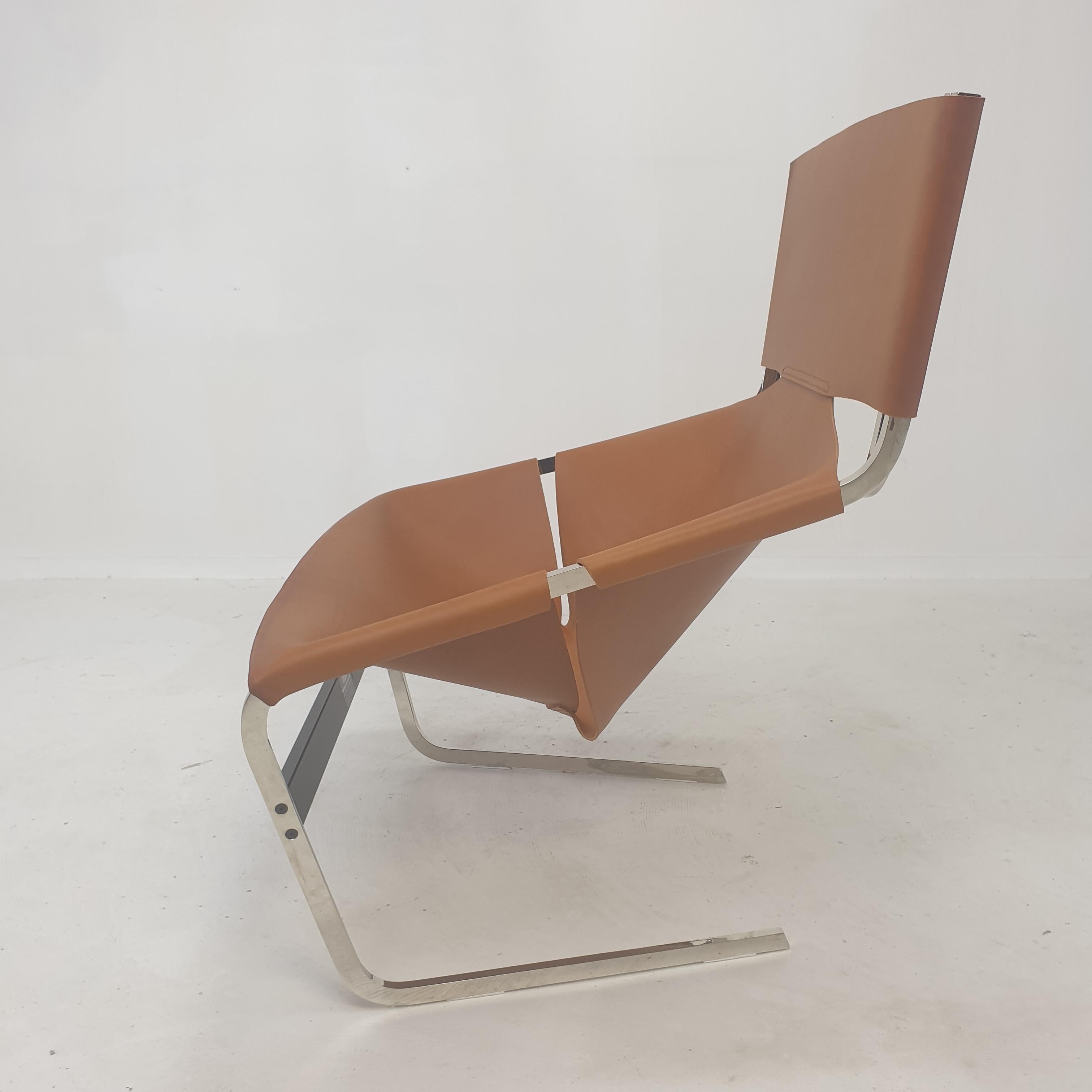 Ensemble de 2 chaises longues modèle F444 de Pierre Paulin pour Artifort, années 1960 en vente 5