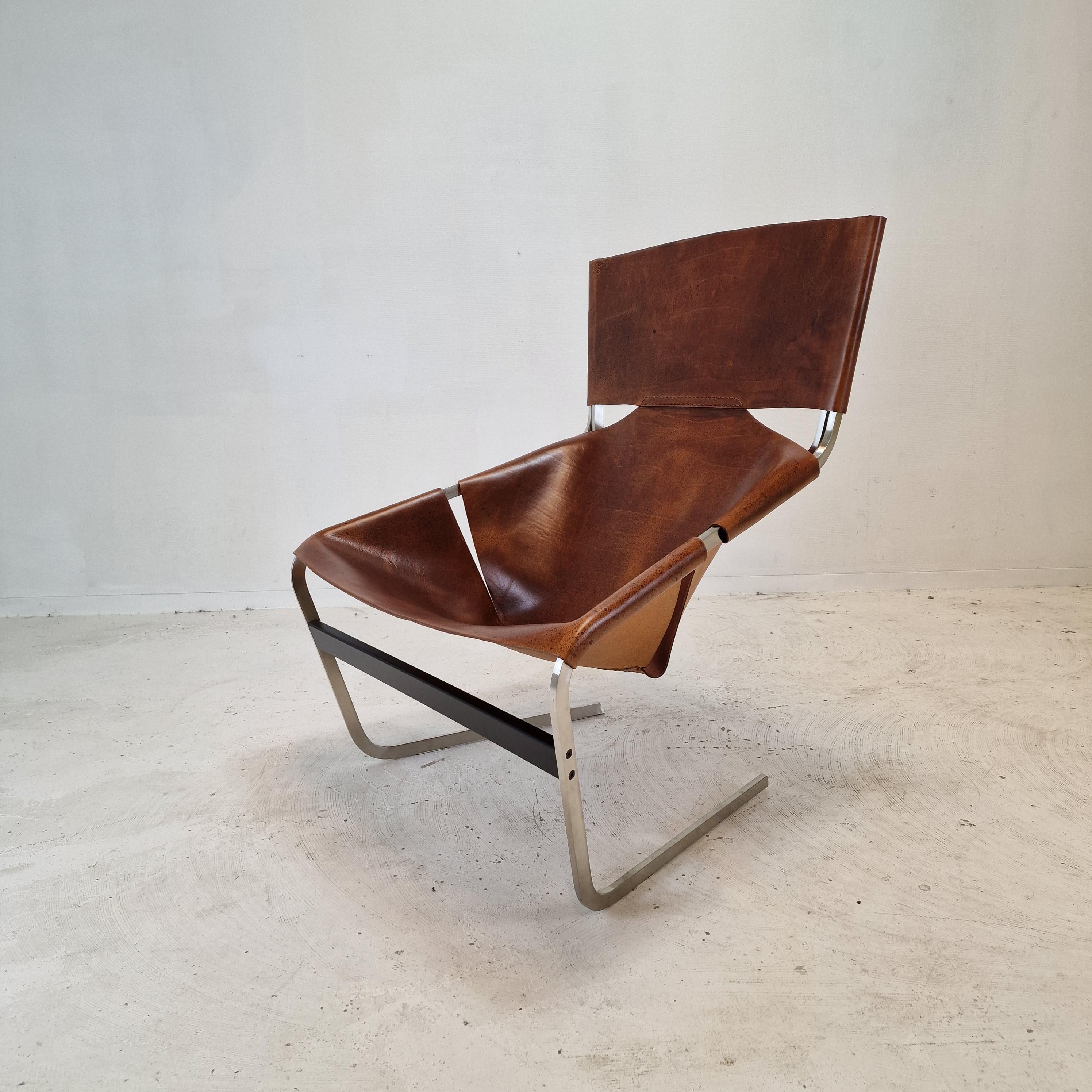 Set of 2 Model F444 Lounge Chairs by Pierre Paulin for Artifort, 1960s In Excellent Condition For Sale In Oud Beijerland, NL