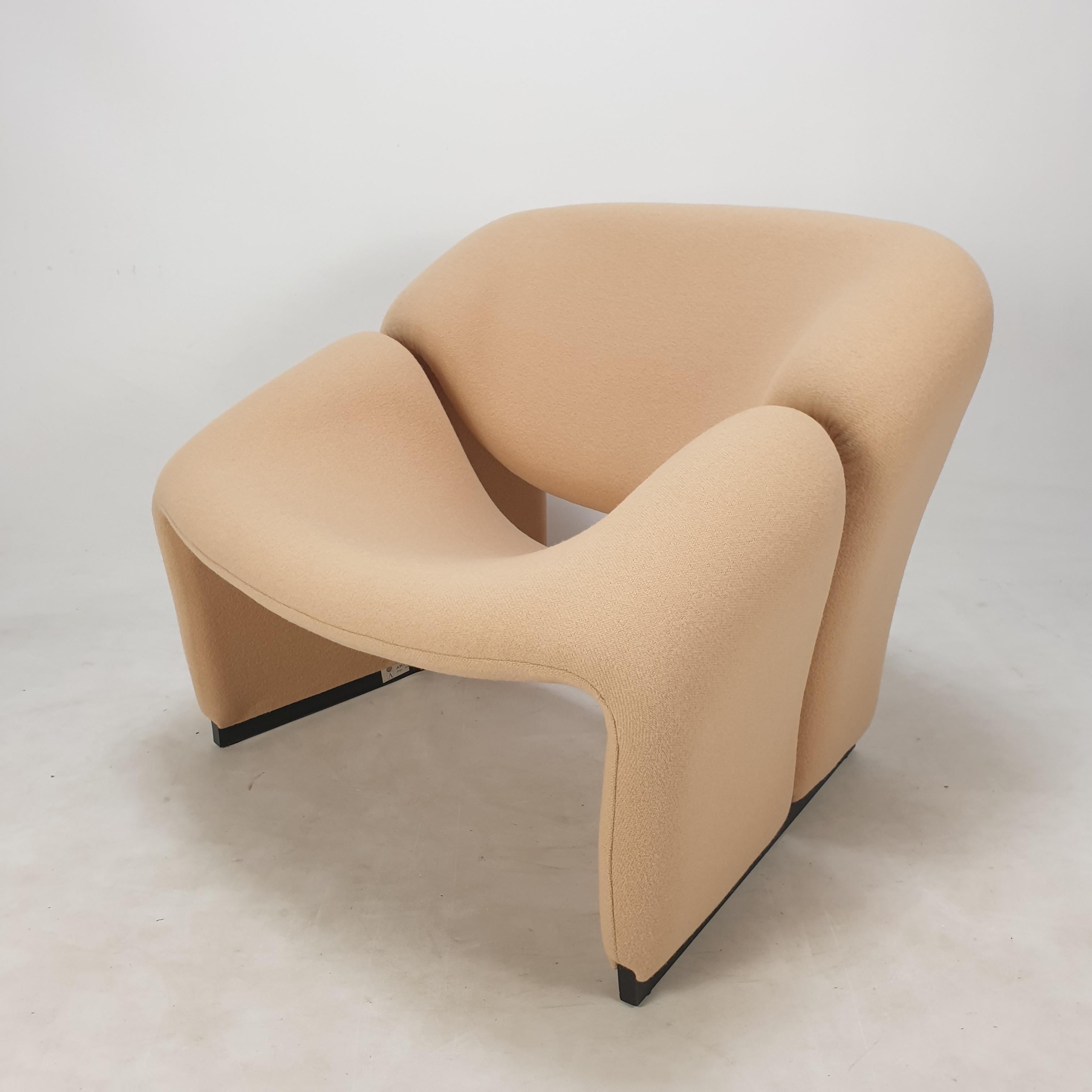 Set of 2 Model F580 Groovy Chairs by Pierre Paulin for Artifort, 1966 For Sale 4