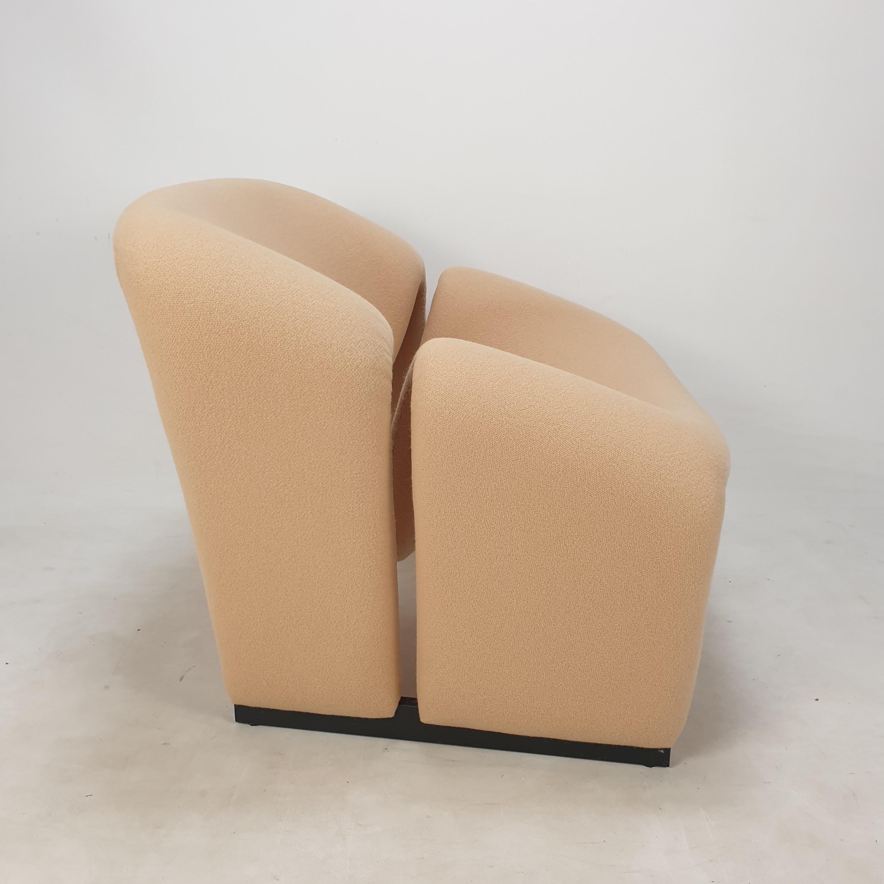 Set of 2 Model F580 Groovy Chairs by Pierre Paulin for Artifort, 1966 For Sale 8