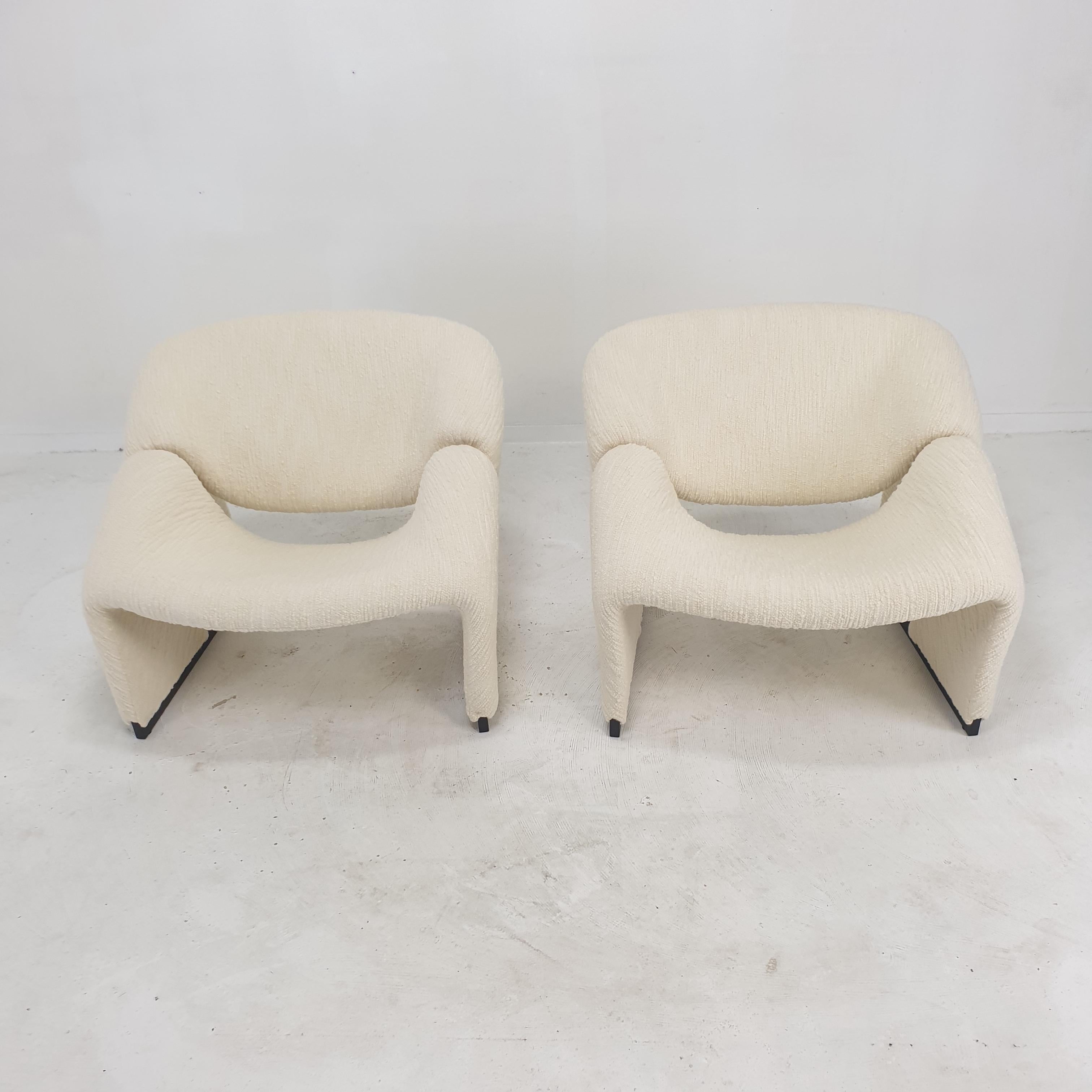 Néerlandais Ensemble de 2 chaises Groovy modèle F580 de Pierre Paulin pour Artifort, 1966 en vente