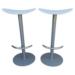 Ensemble de 2 tabourets de café modernes Enea de Josep Llusca pour Brayton International