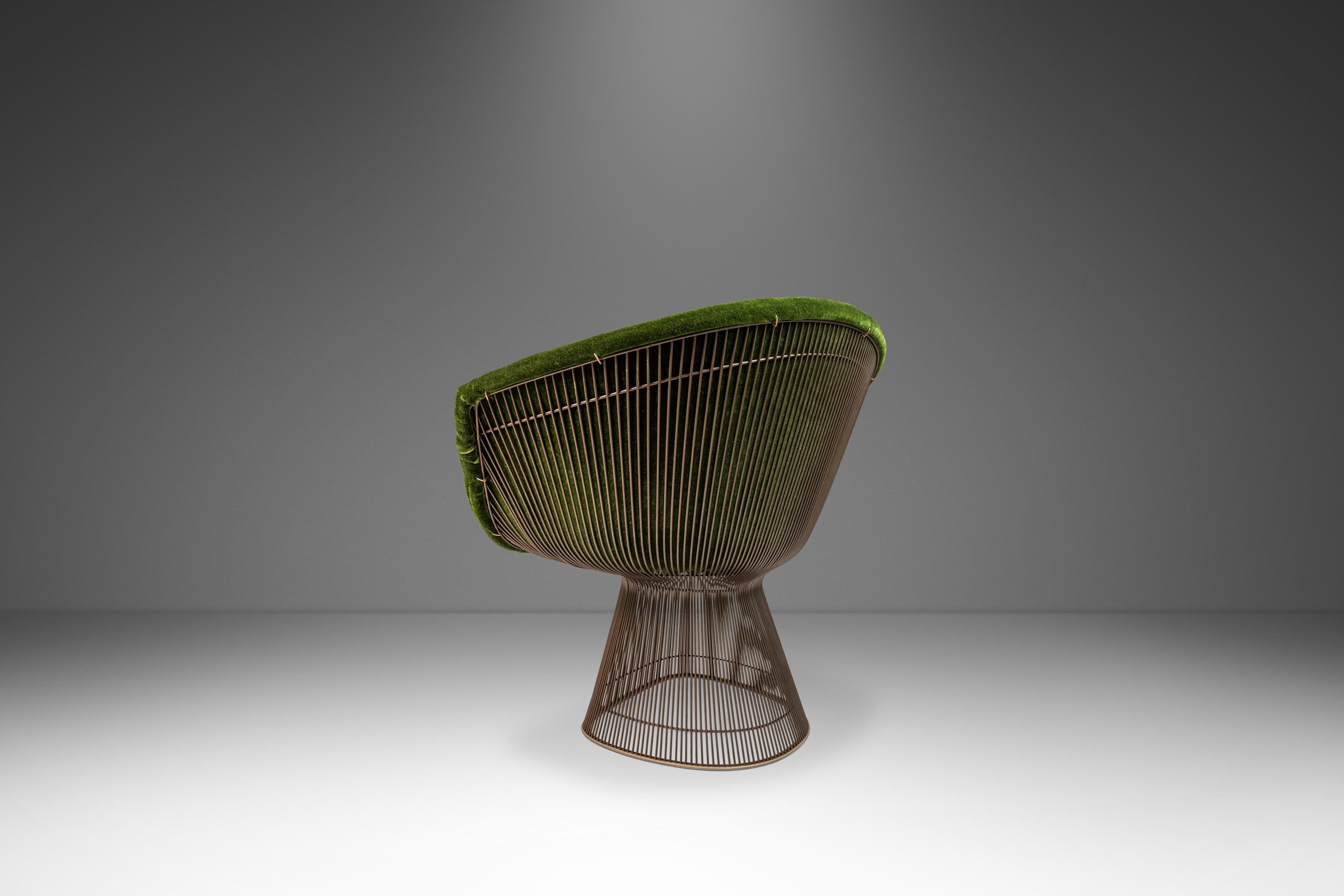 Ensemble de 2 chaises longues modernes de Warren Platner pour Knoll, États-Unis, vers 1973 en vente 4