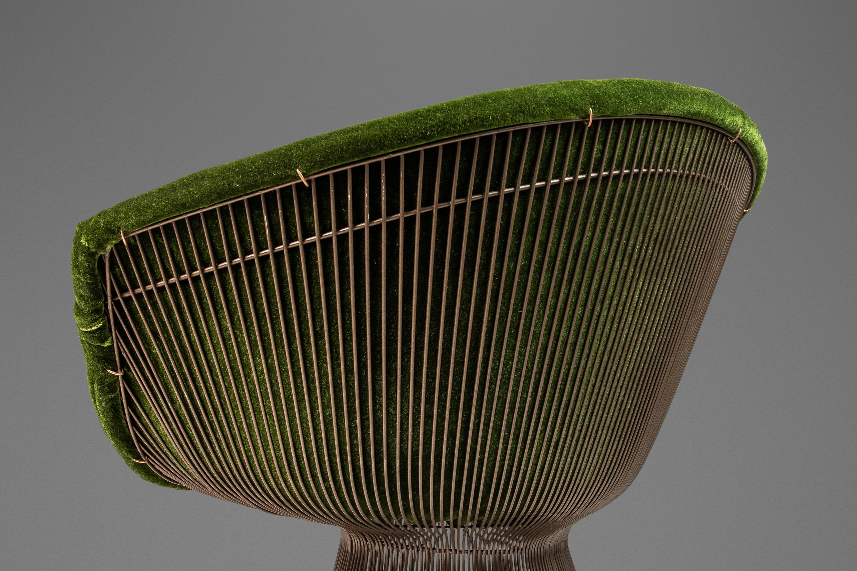 Ensemble de 2 chaises longues modernes de Warren Platner pour Knoll, États-Unis, vers 1973 en vente 6