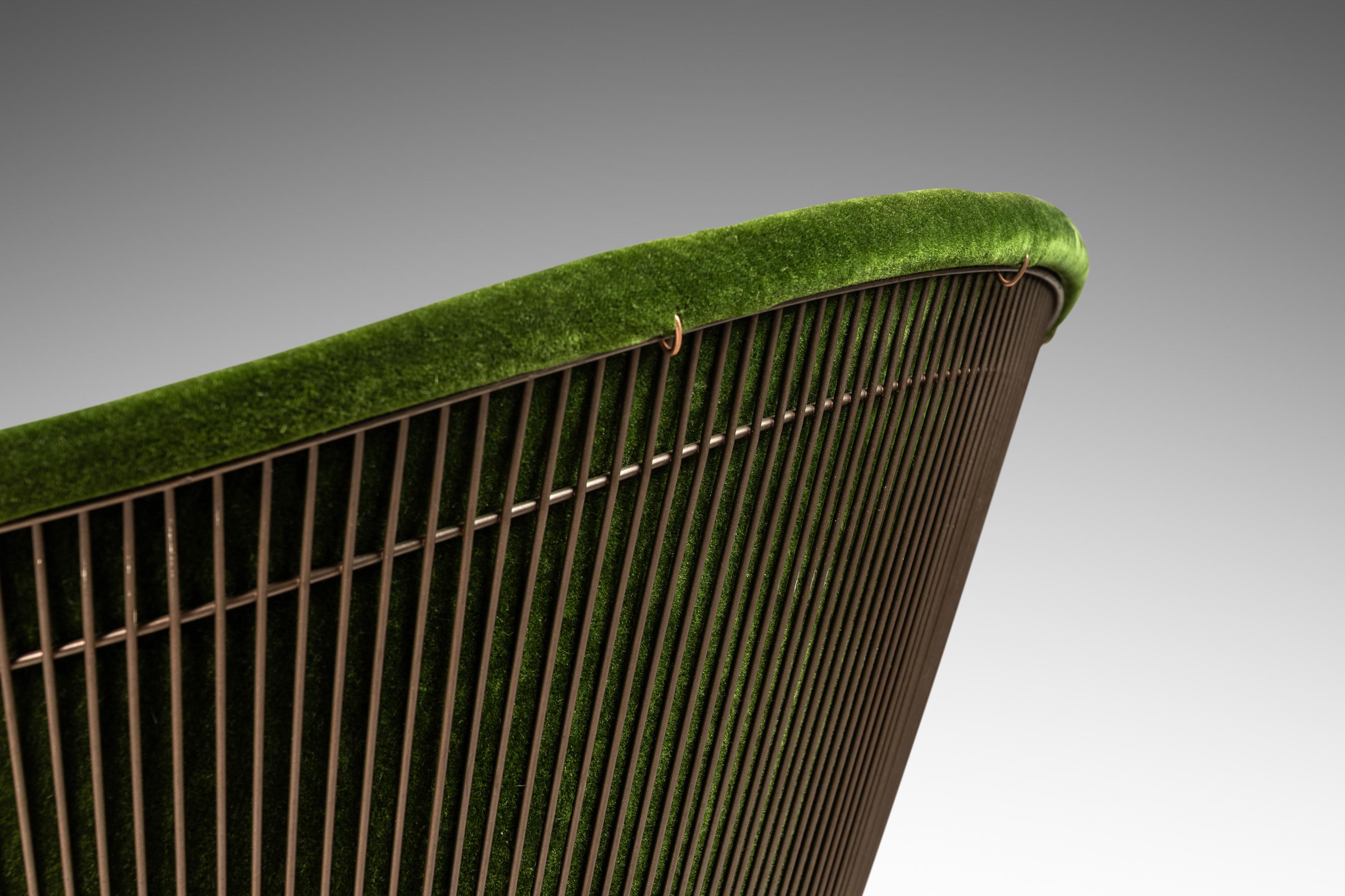Ensemble de 2 chaises longues modernes de Warren Platner pour Knoll, États-Unis, vers 1973 en vente 7