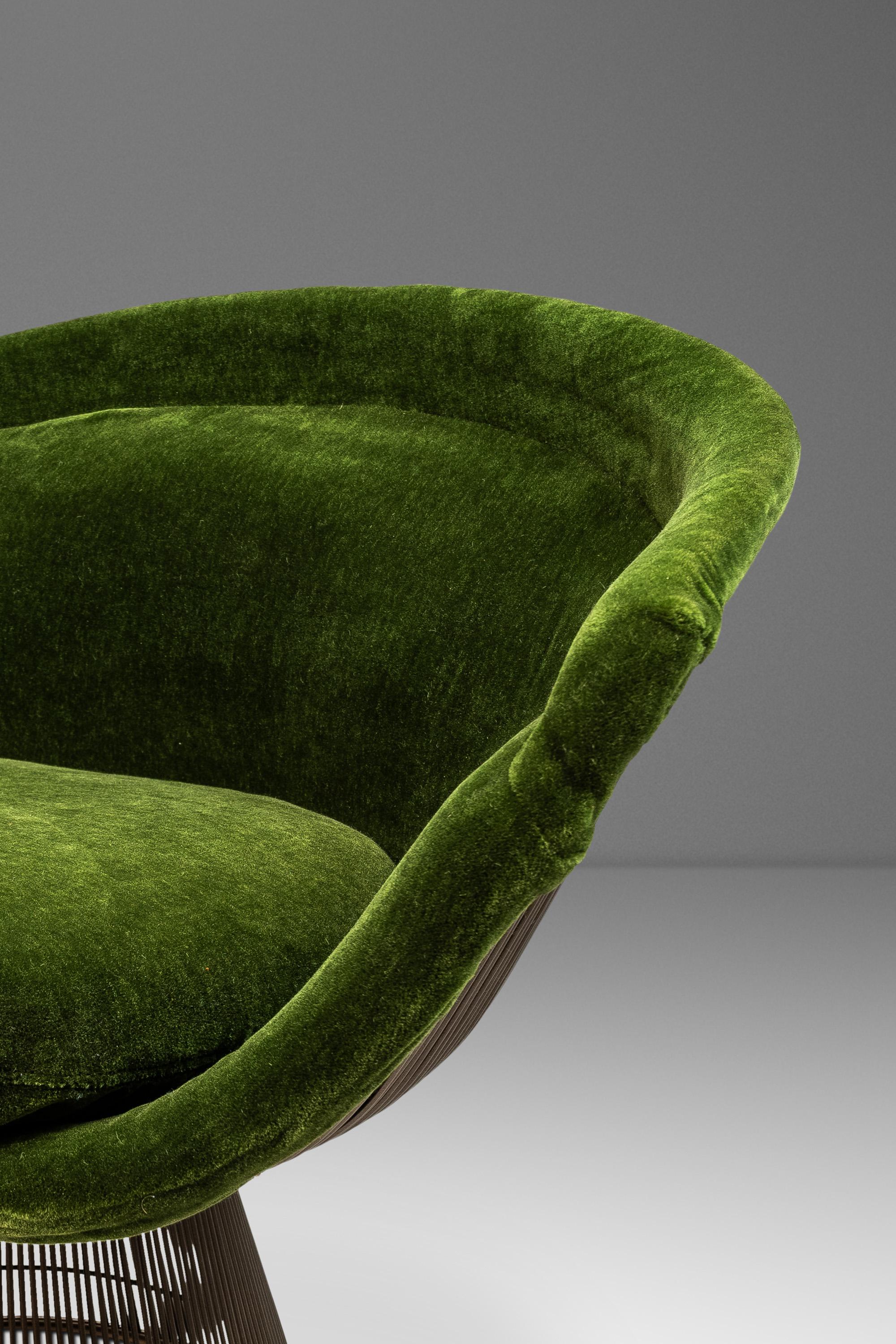 Ensemble de 2 chaises longues modernes de Warren Platner pour Knoll, États-Unis, vers 1973 en vente 11