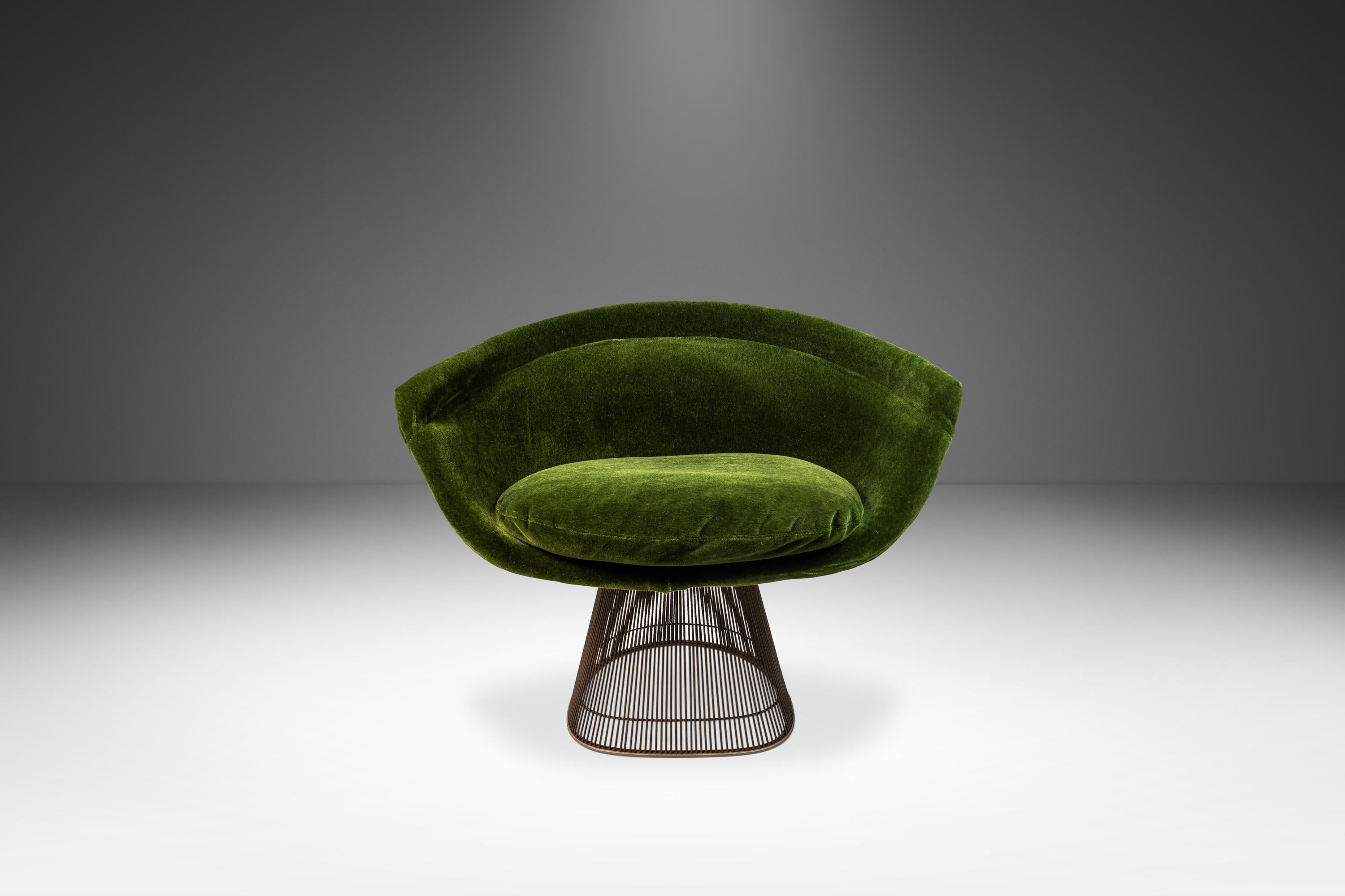 Fin du 20e siècle Ensemble de 2 chaises longues modernes de Warren Platner pour Knoll, États-Unis, vers 1973 en vente