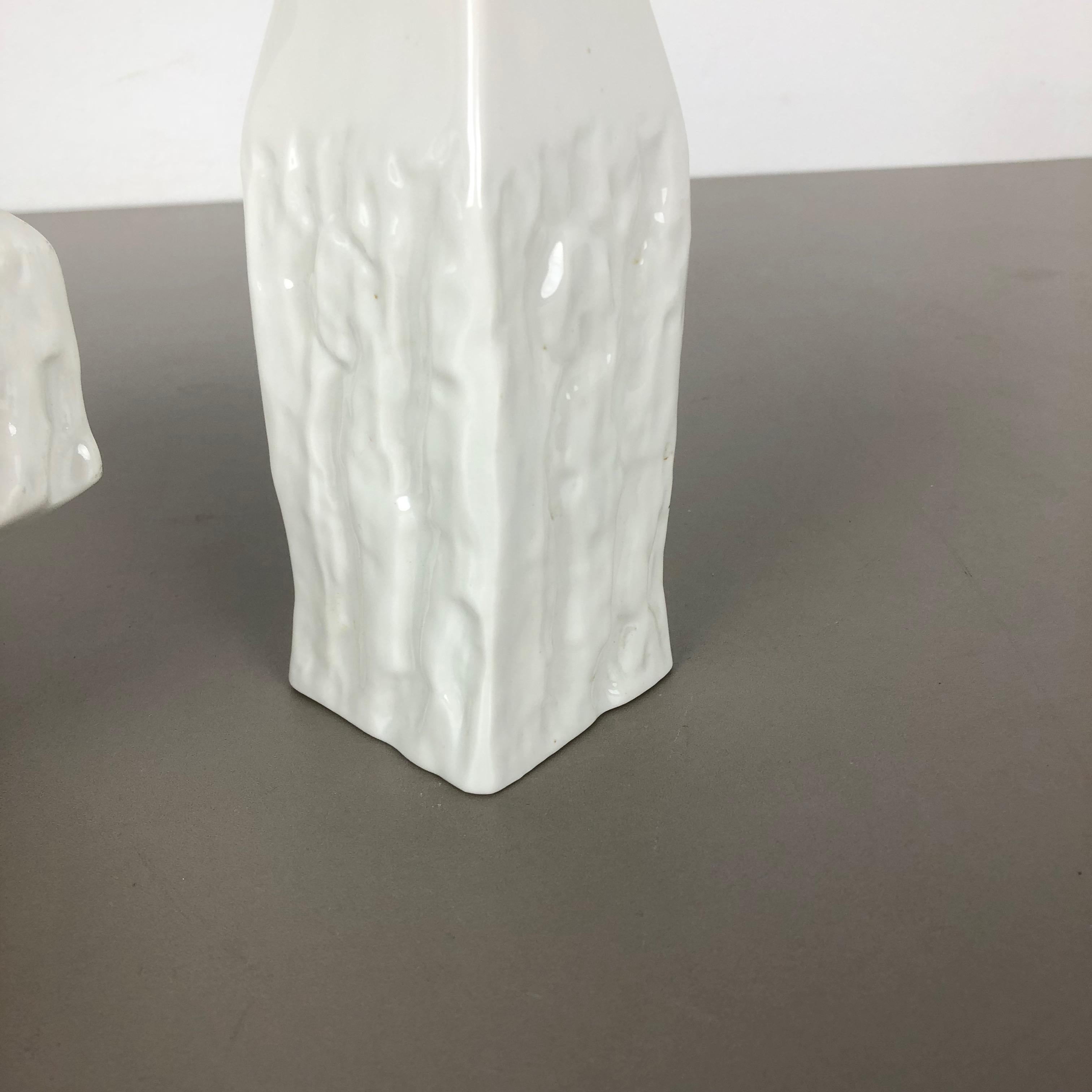 Ensemble de 2 vases sculptures modernistes des années 1960 Peter Müller pour Sgrafo Modern, Allemagne en vente 8