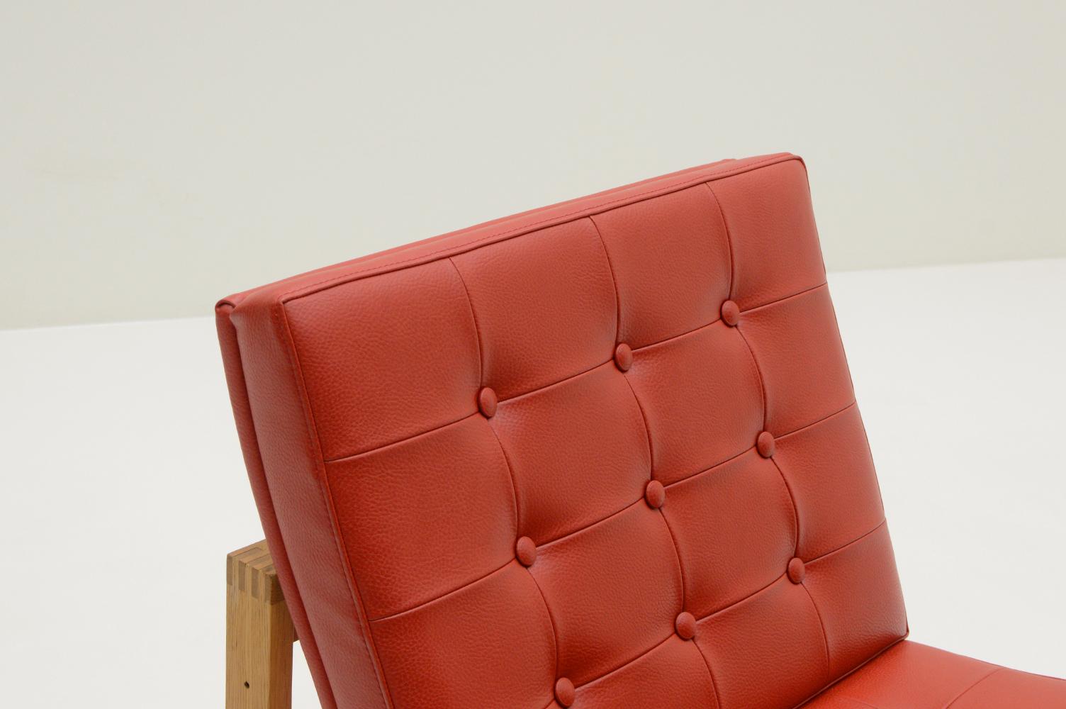 Set of 2 Moduline chairs by Ole Gjerløv Knudsen and Torben Lind for Cado, 1960s In Good Condition For Sale In Landgraaf, NL