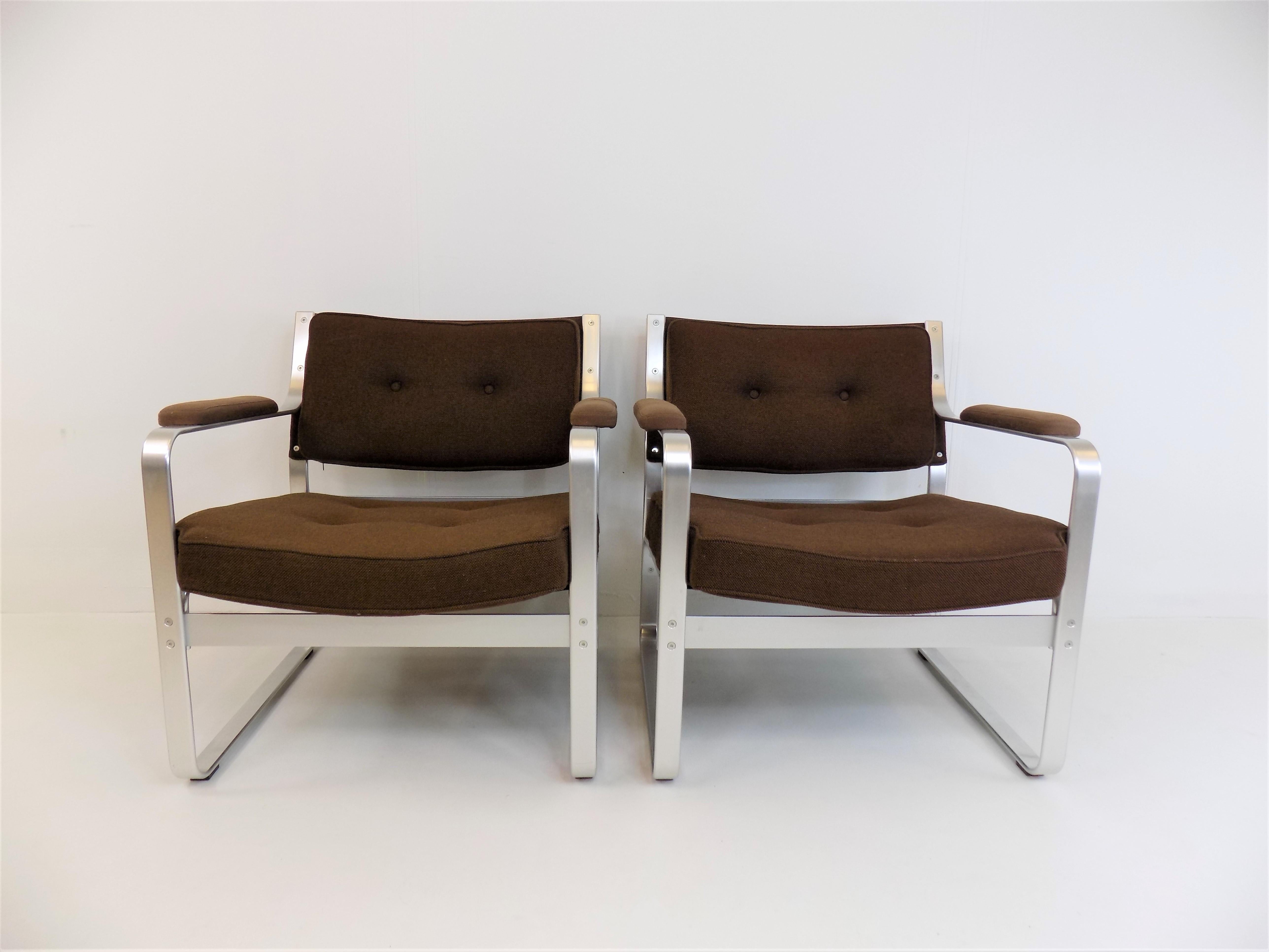 Mid-Century Modern Set of 2 Mondo Lounge Chairs by Karl-Erik Ekselius for JOC Möbel