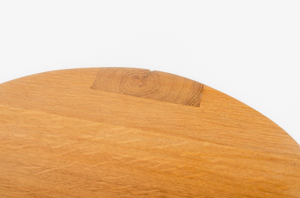 Set of 2 Monolith stools in oak G44 collection For Sale 8