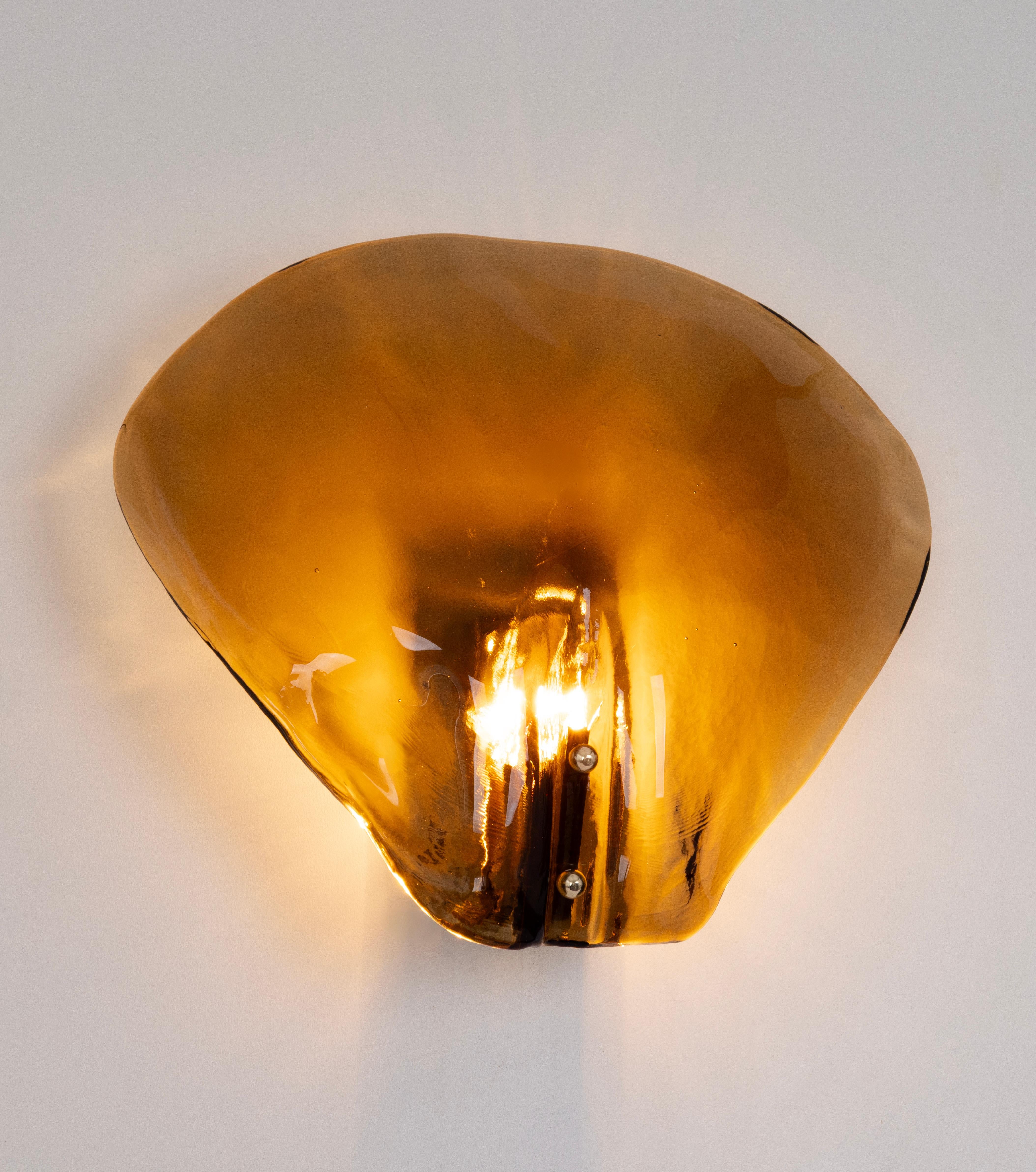 Juego de 2 apliques de cristal de Murano by Kalmar, Austria, circa 1970s finales del siglo XX en venta