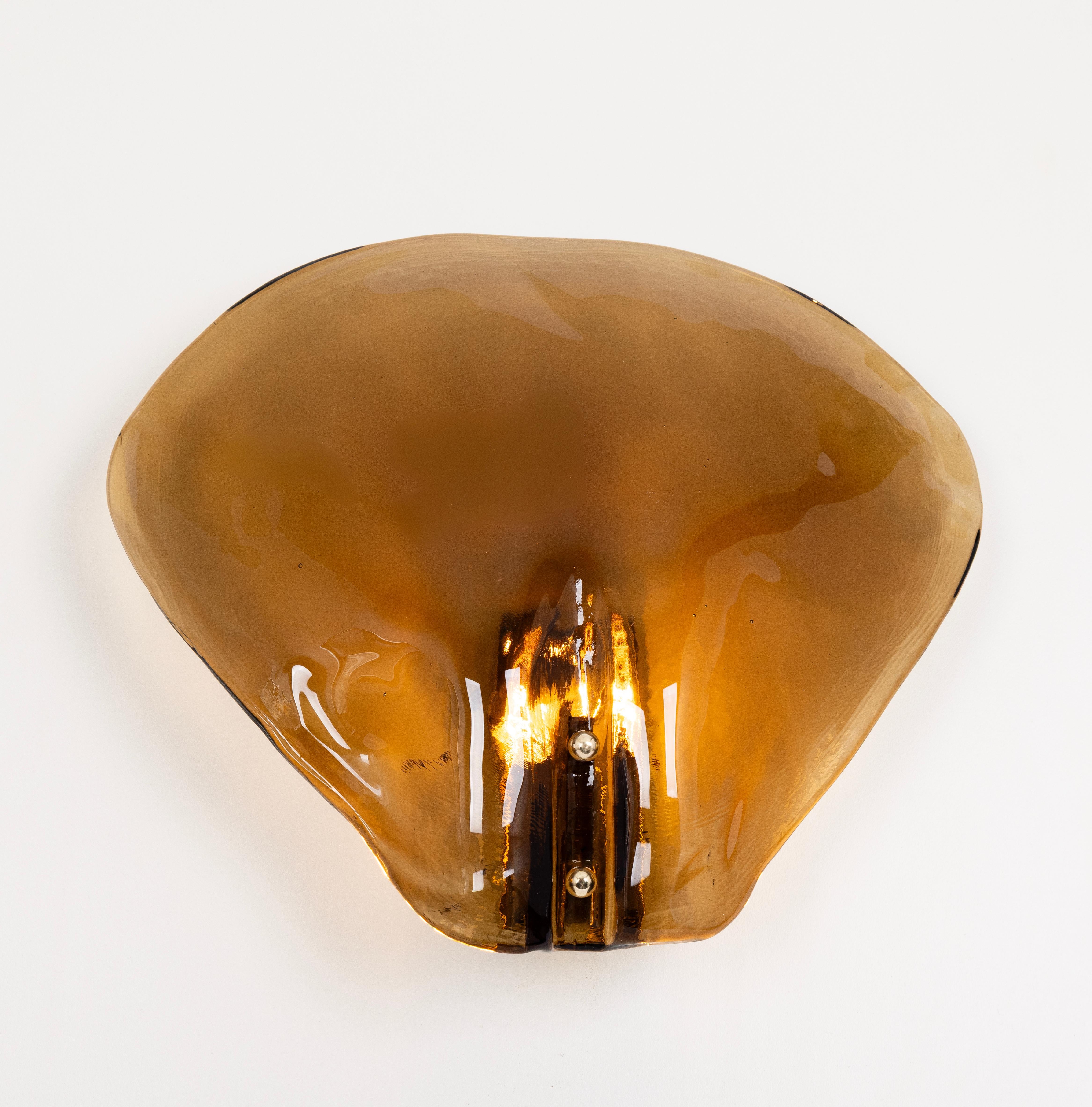 Juego de 2 apliques de cristal de Murano by Kalmar, Austria, circa 1970s en venta 1