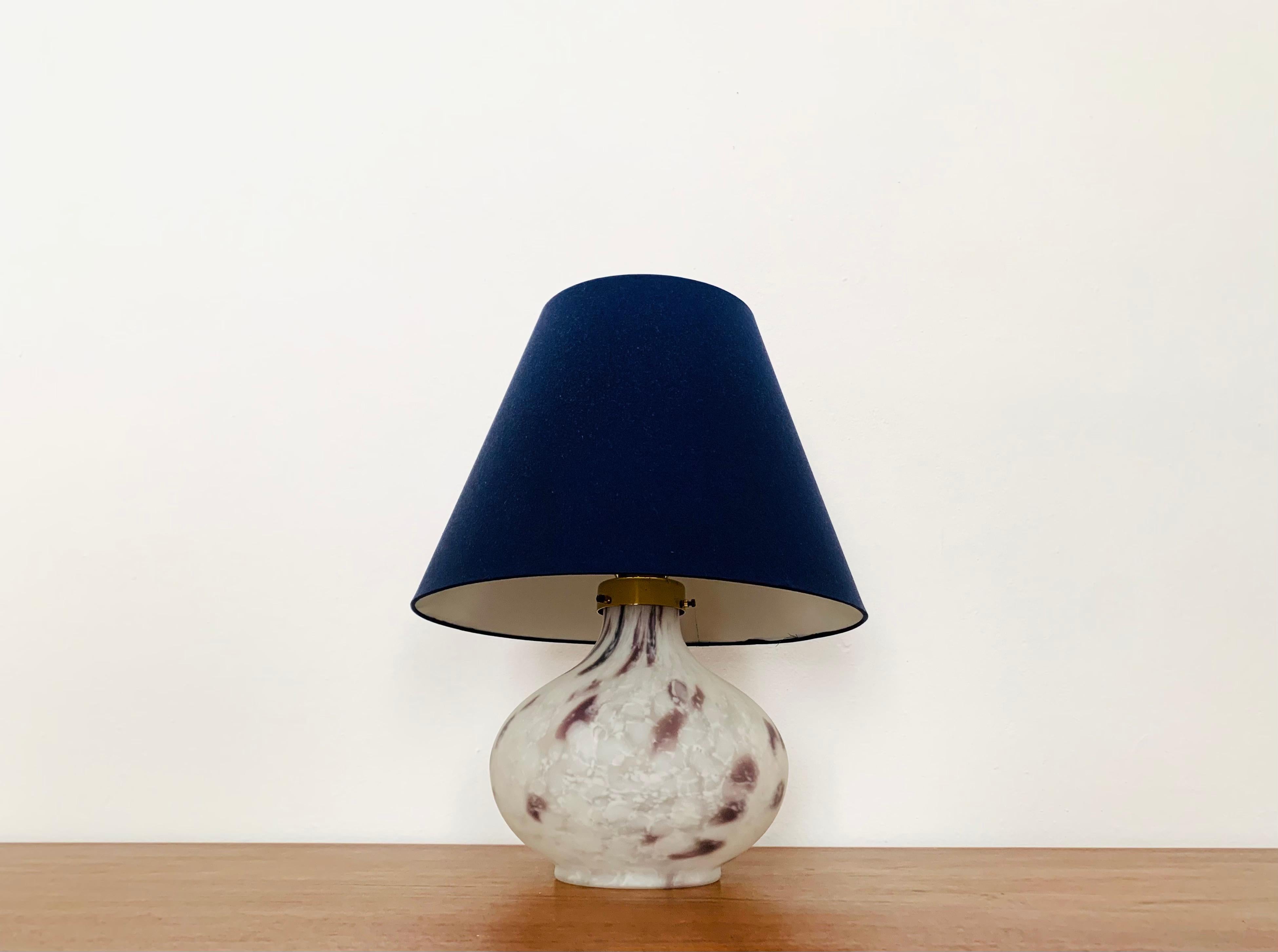 Milieu du XXe siècle Ensemble de 2 lampes de bureau en verre de Murano en vente