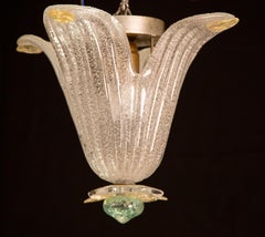 Set Of 2 Murano Glass Vintage Pendant, 1970s