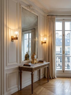 Set of 2 Murano glass wall lamps by Ercole Barovier, Italy, 1940s