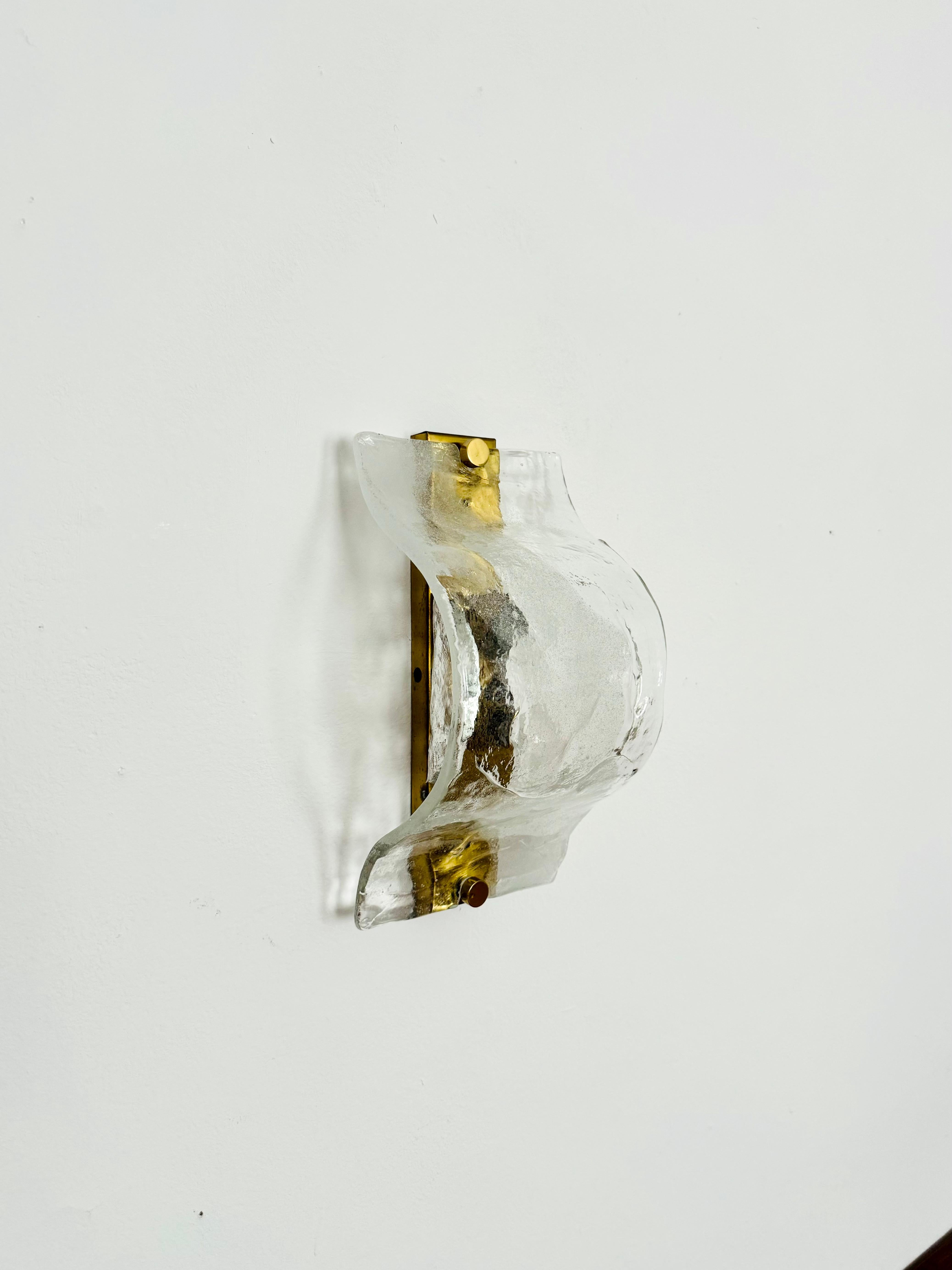2er-Set Wand- oder Deckenleuchten aus Muranoglas von Carlo Nason für Mazzega im Zustand „Gut“ im Angebot in München, DE